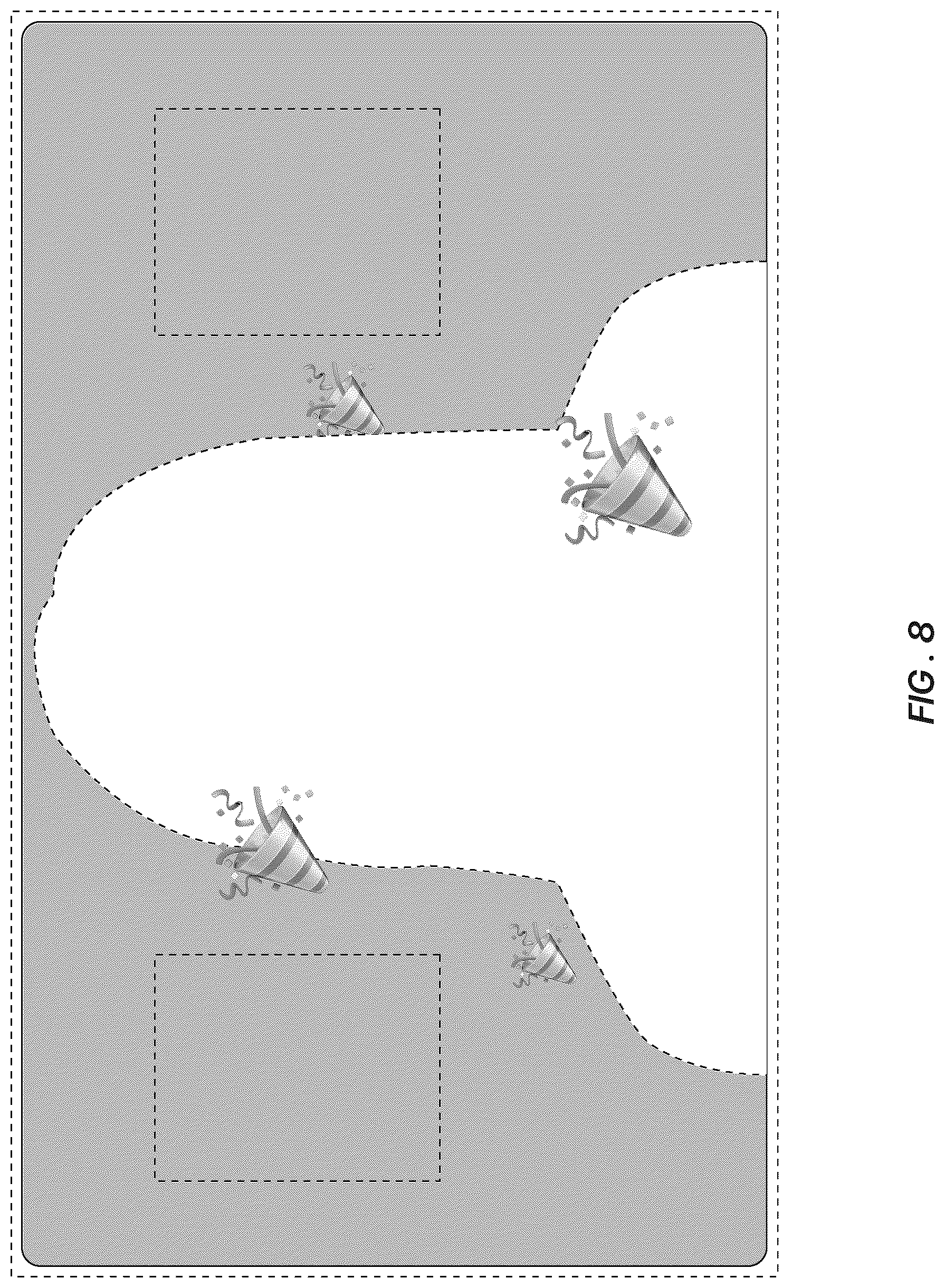 Patent USD1125195 Figure 8 – Display screen or portion thereof with animated graphical user interface