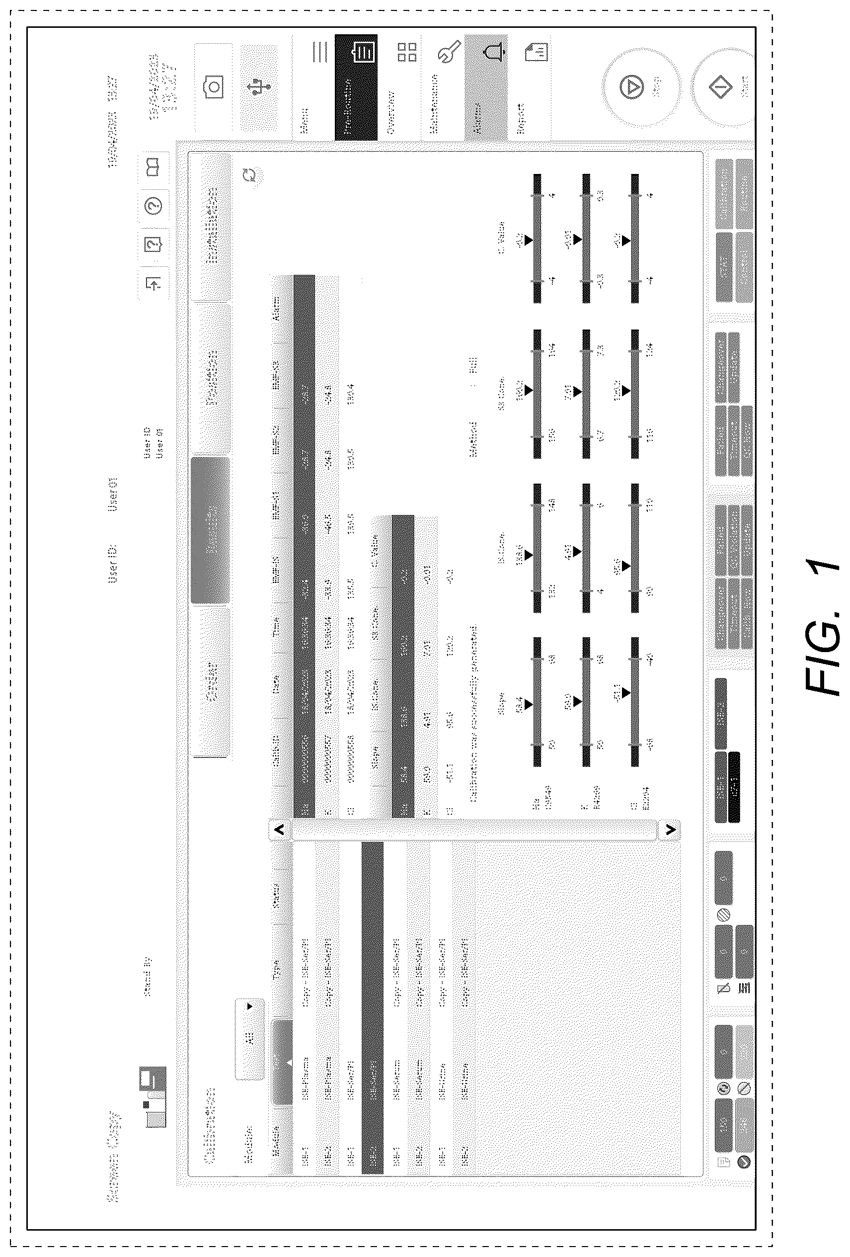 Patent USD1125198 — Display screen with graphical user interface — Figure 1