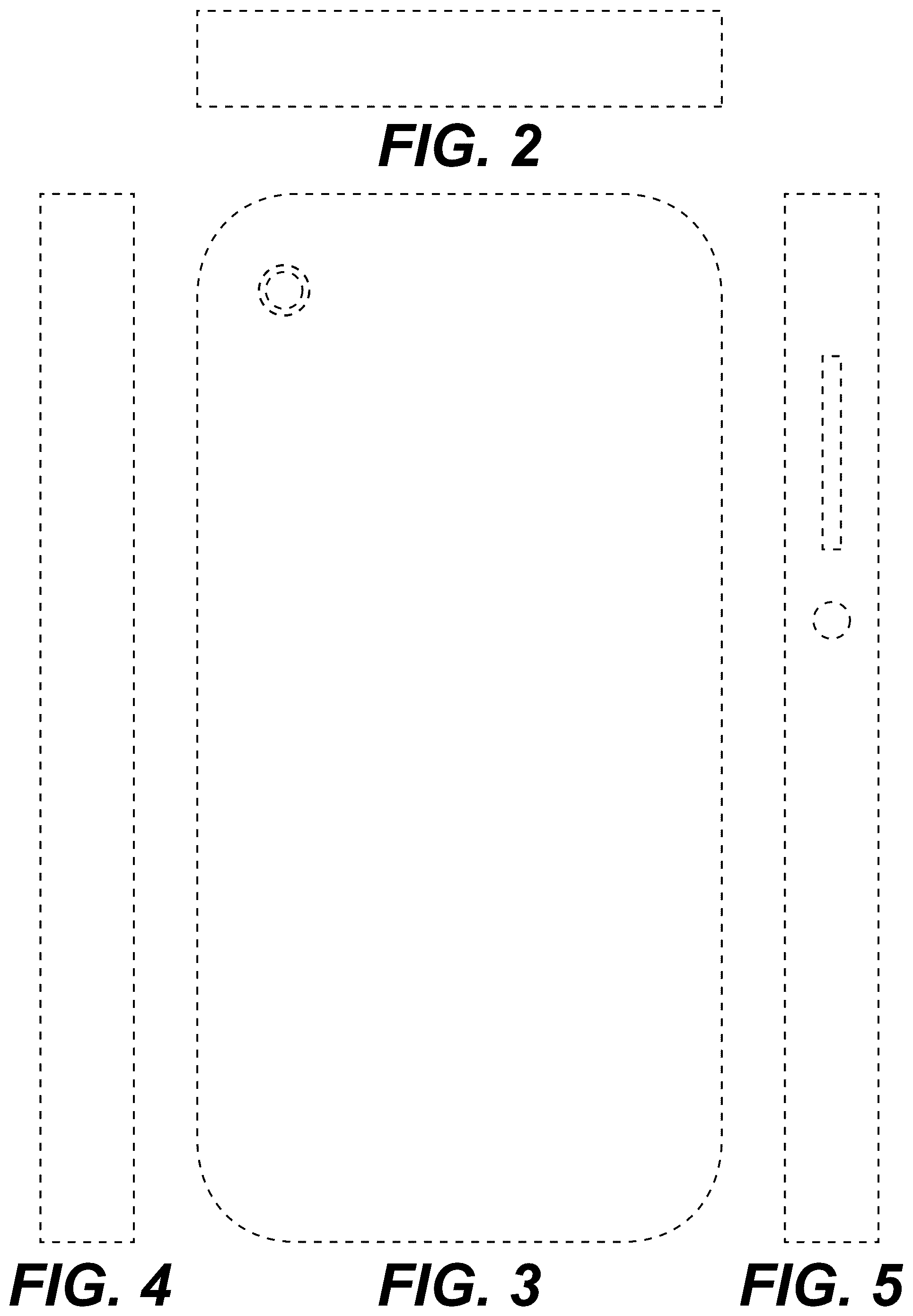 Patent USD1125203 Figure 2 – Display screen with graphical user interface for a mobile device