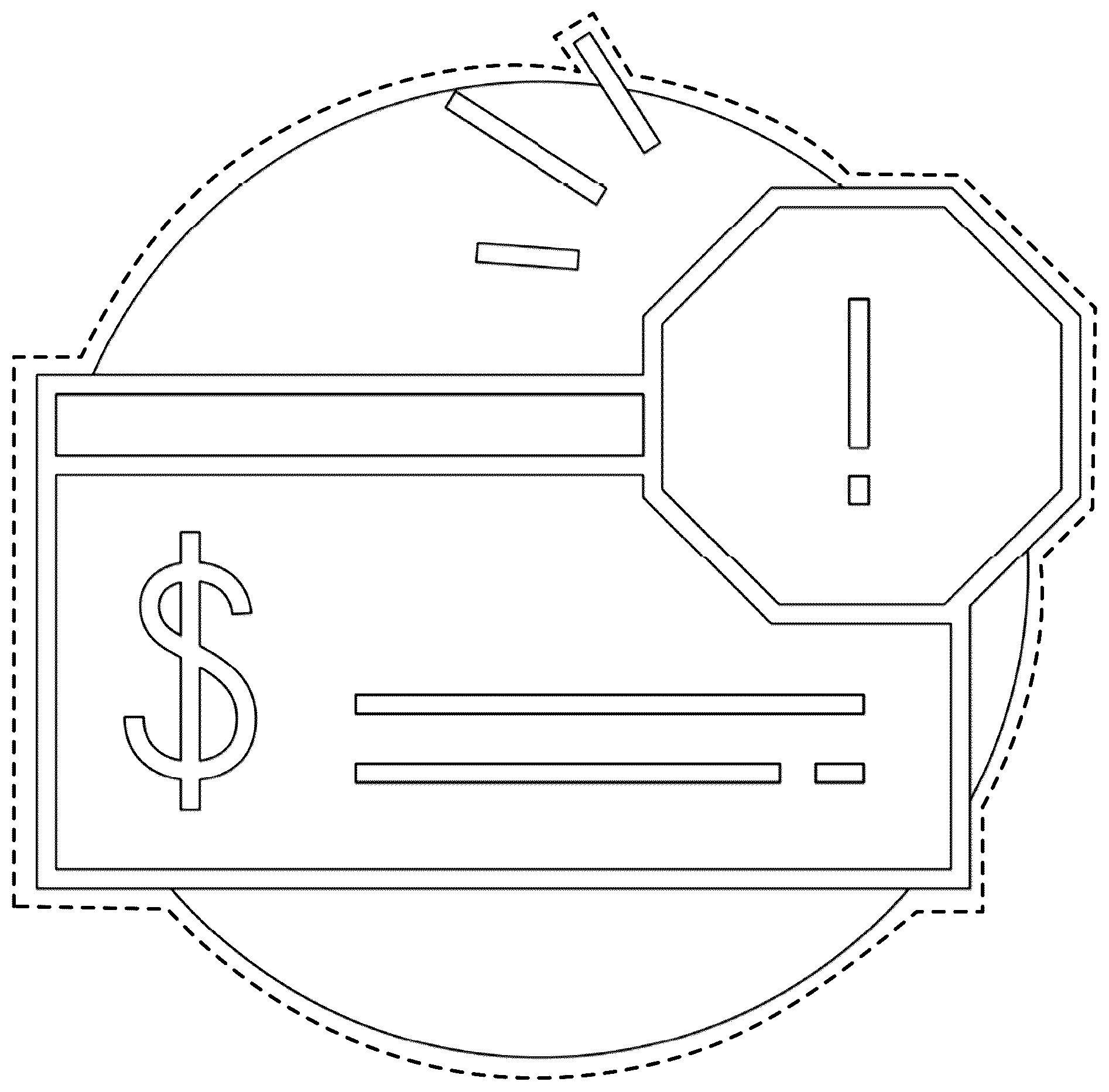 Patent USD1125206 Figure 1 – Display screen with graphical user interface