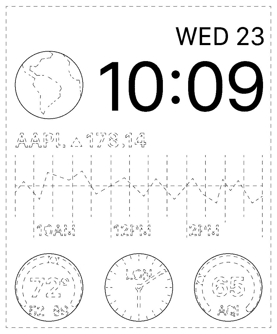Patent USD1125212 Figure 1 – Display screen or portion thereof with graphical user interface