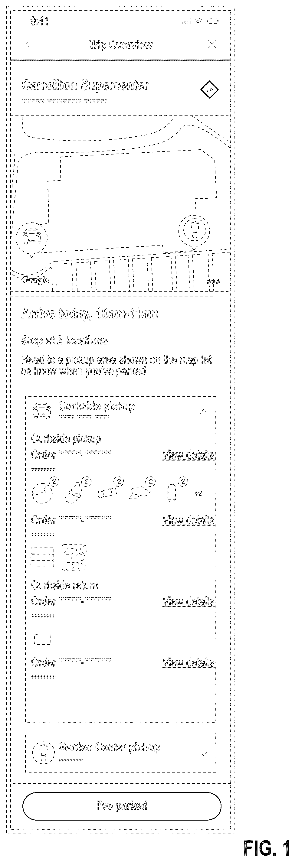 Patent USD1125236 Figure 1 – Display screen or portion thereof with graphical user interface
