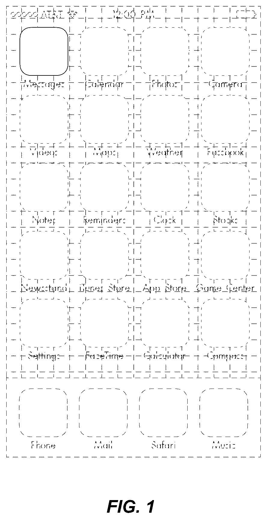Patent USD1125253 Figure 1 – Display screen or portion thereof with animated graphical user interface