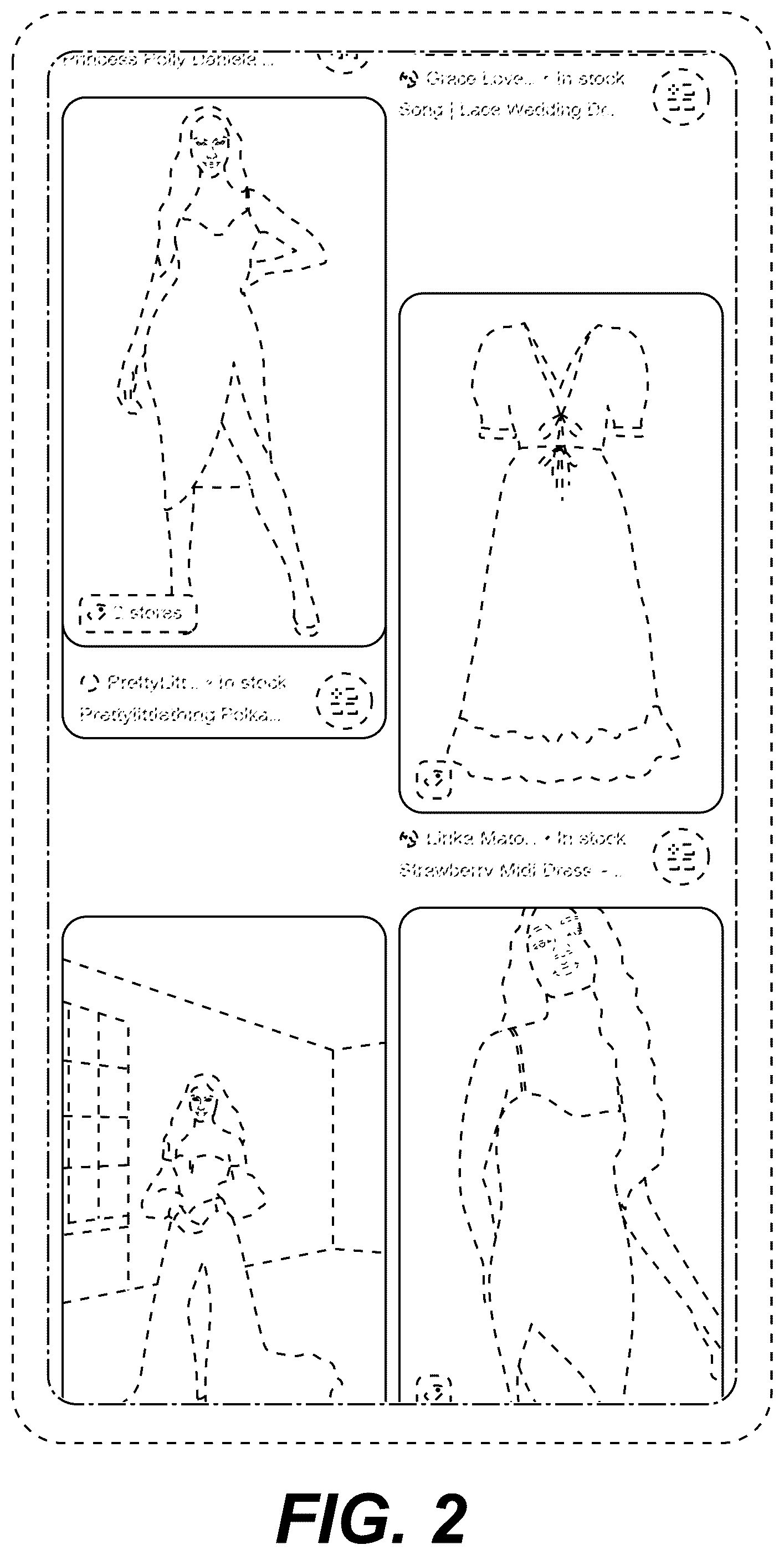 Patent USD1125255 Figure 2 – Display screen with transitional graphical user interface