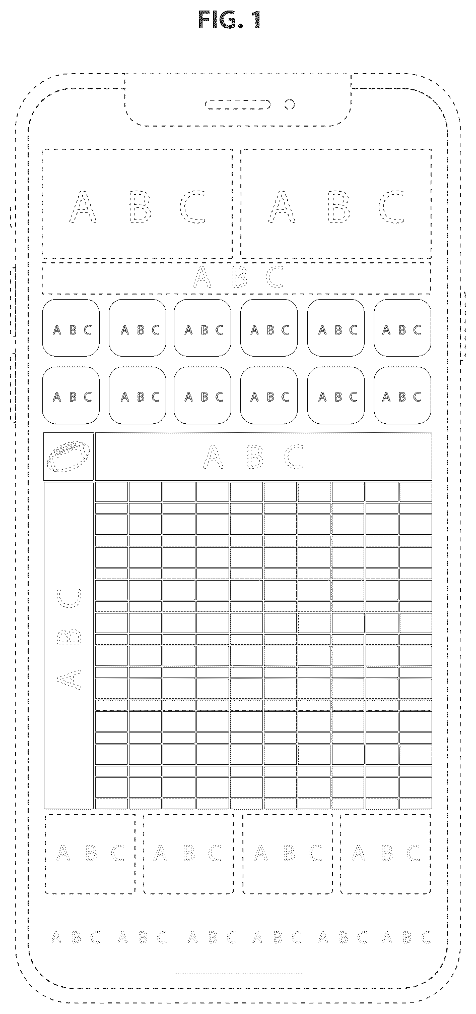 Patent USD1125259 — Display screen with graphical user interface for an online gaming application — Figure 1