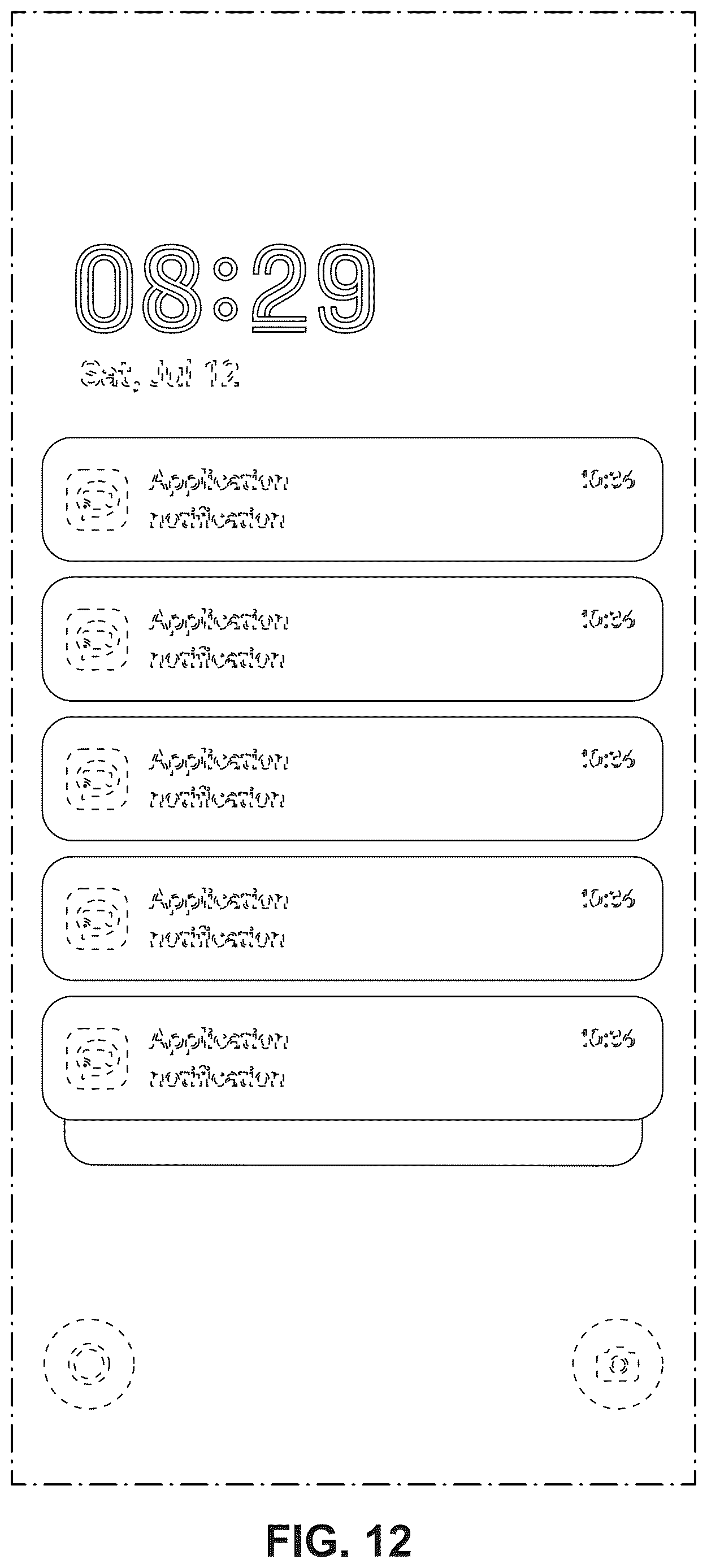 Patent USD1125260 Figure 12 – Display screen or portion thereof with animated graphical user interface
