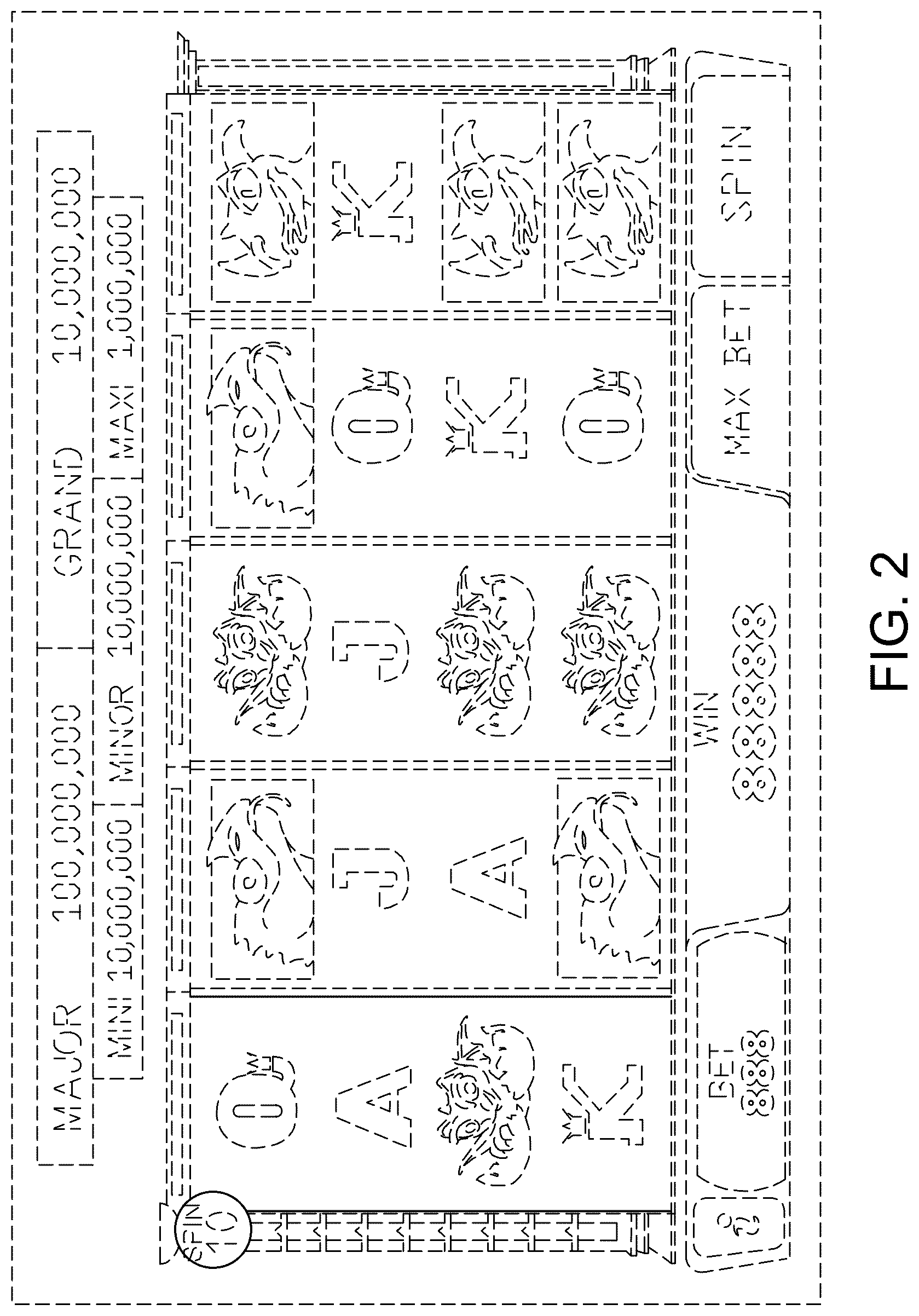 Patent USD1125261 Figure 2 – Display screen or portion thereof with a transitional graphical user interface