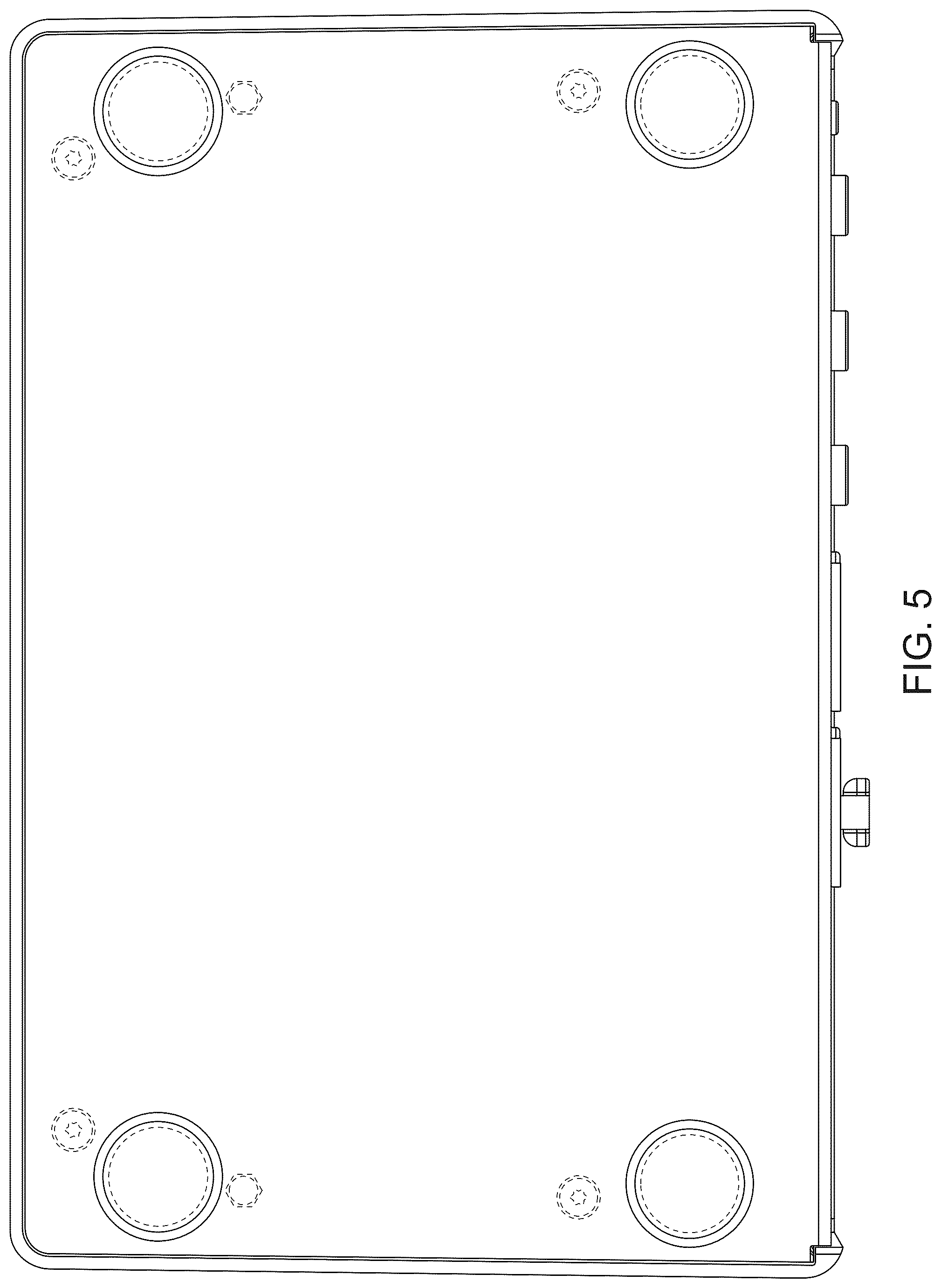 Patent USD1125271 Figure 5 – Audio equipment controller