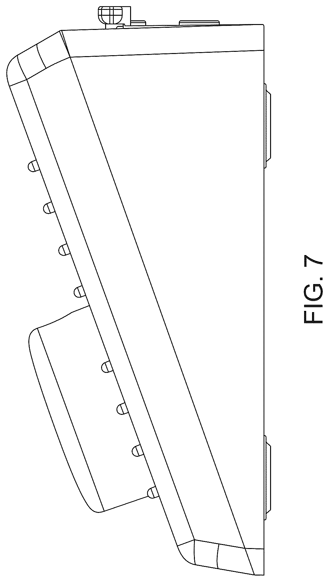 Patent USD1125271 Figure 7 – Audio equipment controller
