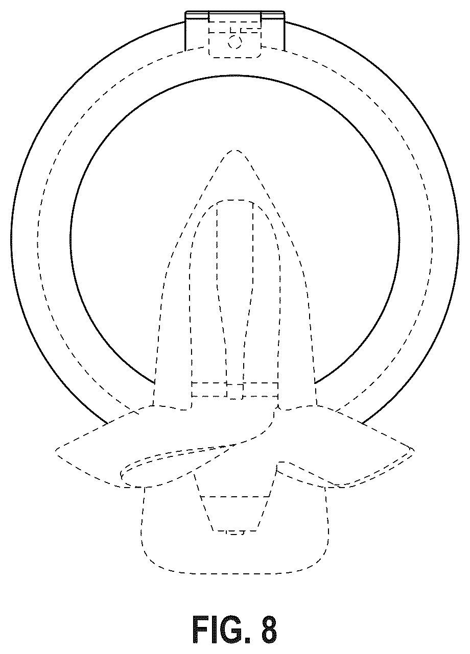Patent USD1125272 Figure 8 – Outboard motor