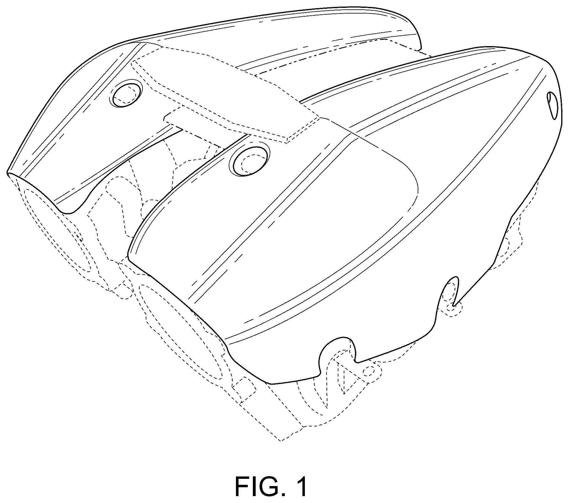 Patent USD1125275 Figure 1 – LT6 intake manifold cover set