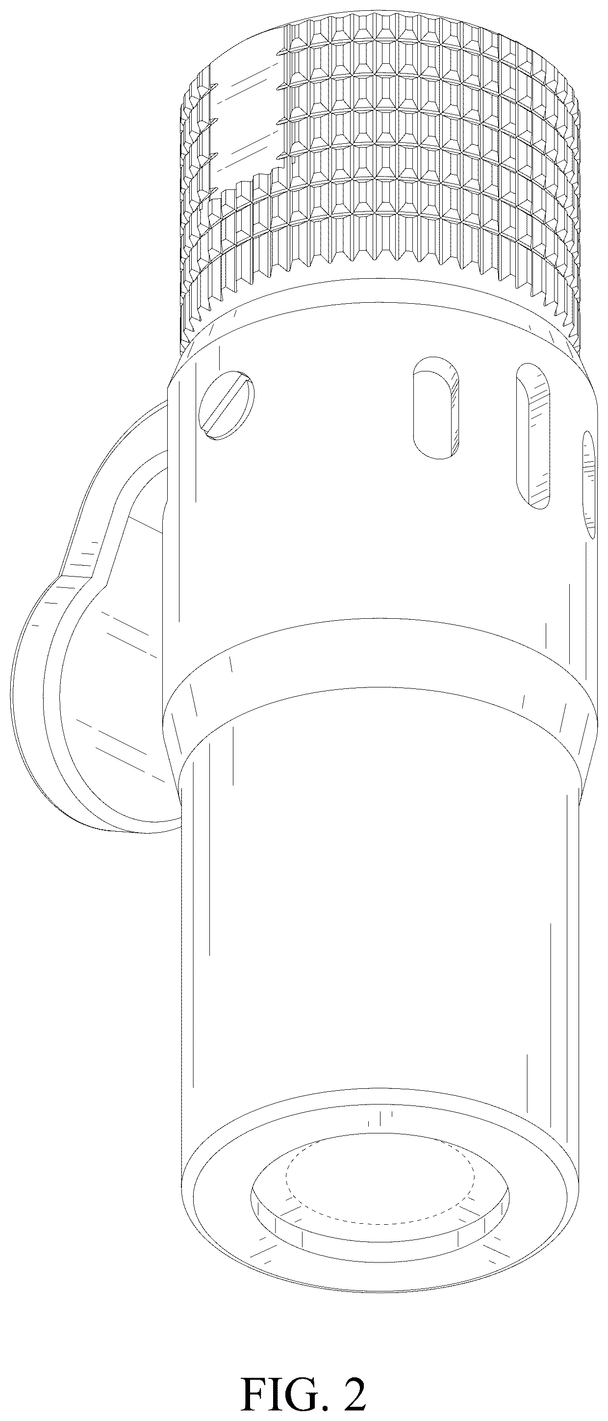 Patent USD1125279 Figure 2 – Air chuck