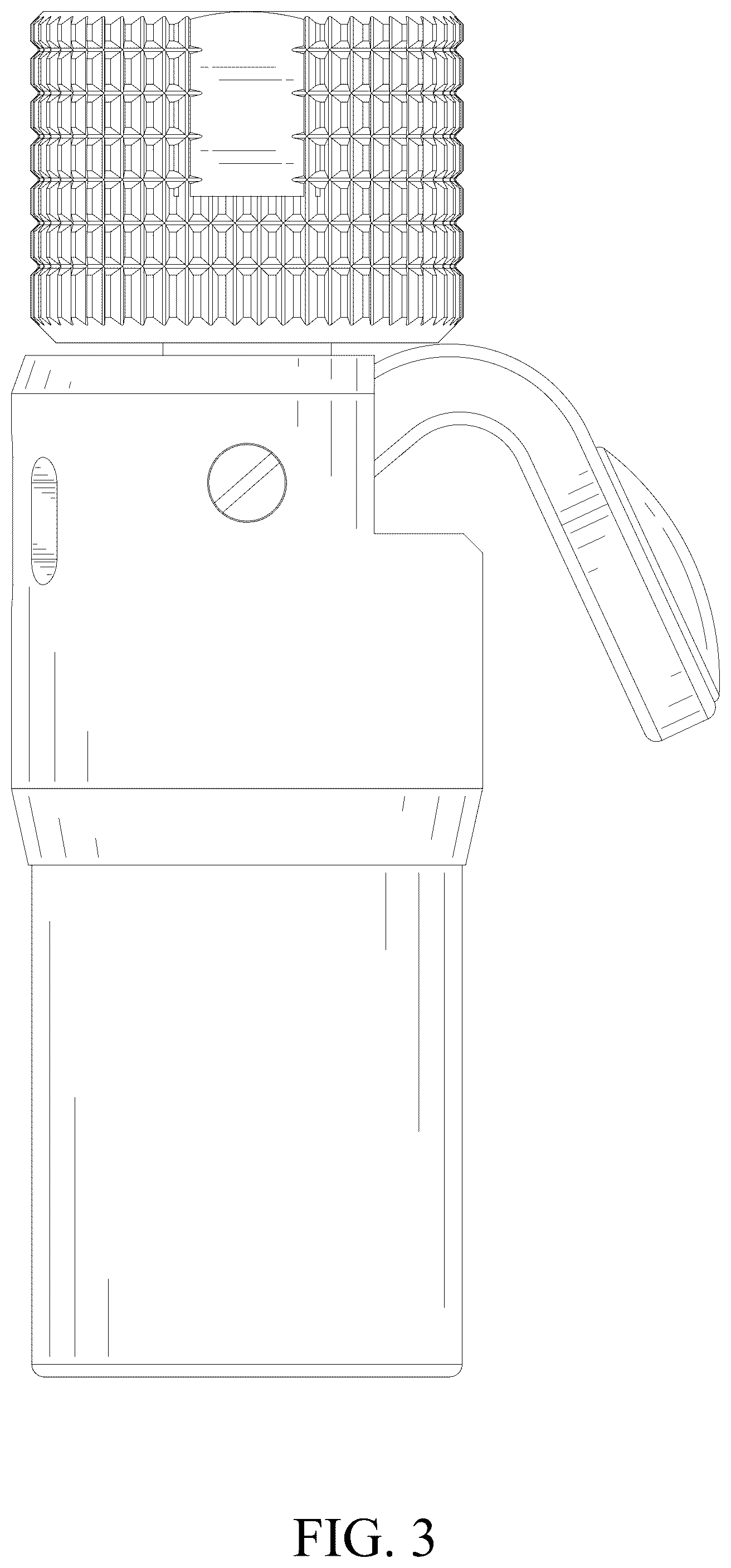 Patent USD1125279 Figure 3 – Air chuck