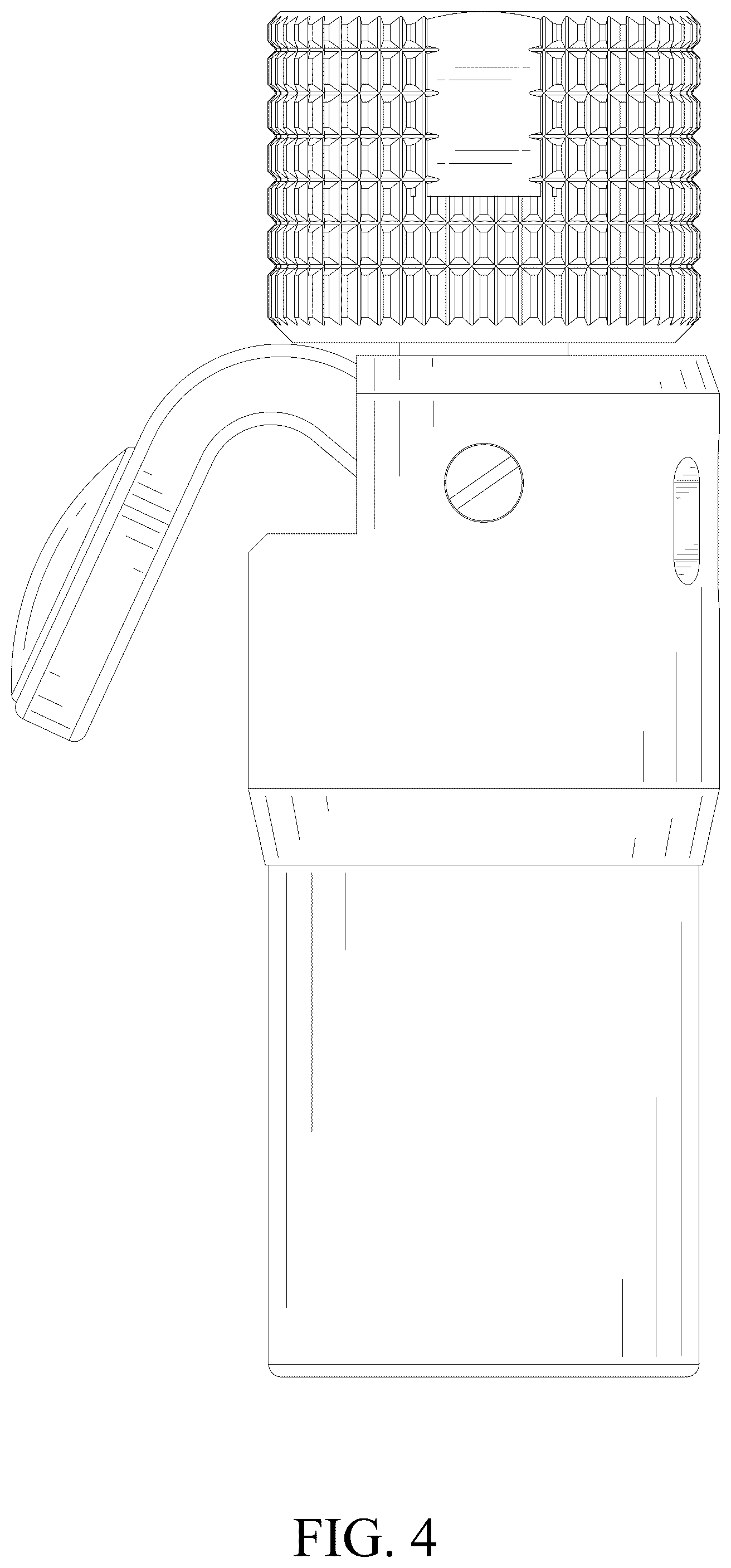 Patent USD1125279 Figure 4 – Air chuck