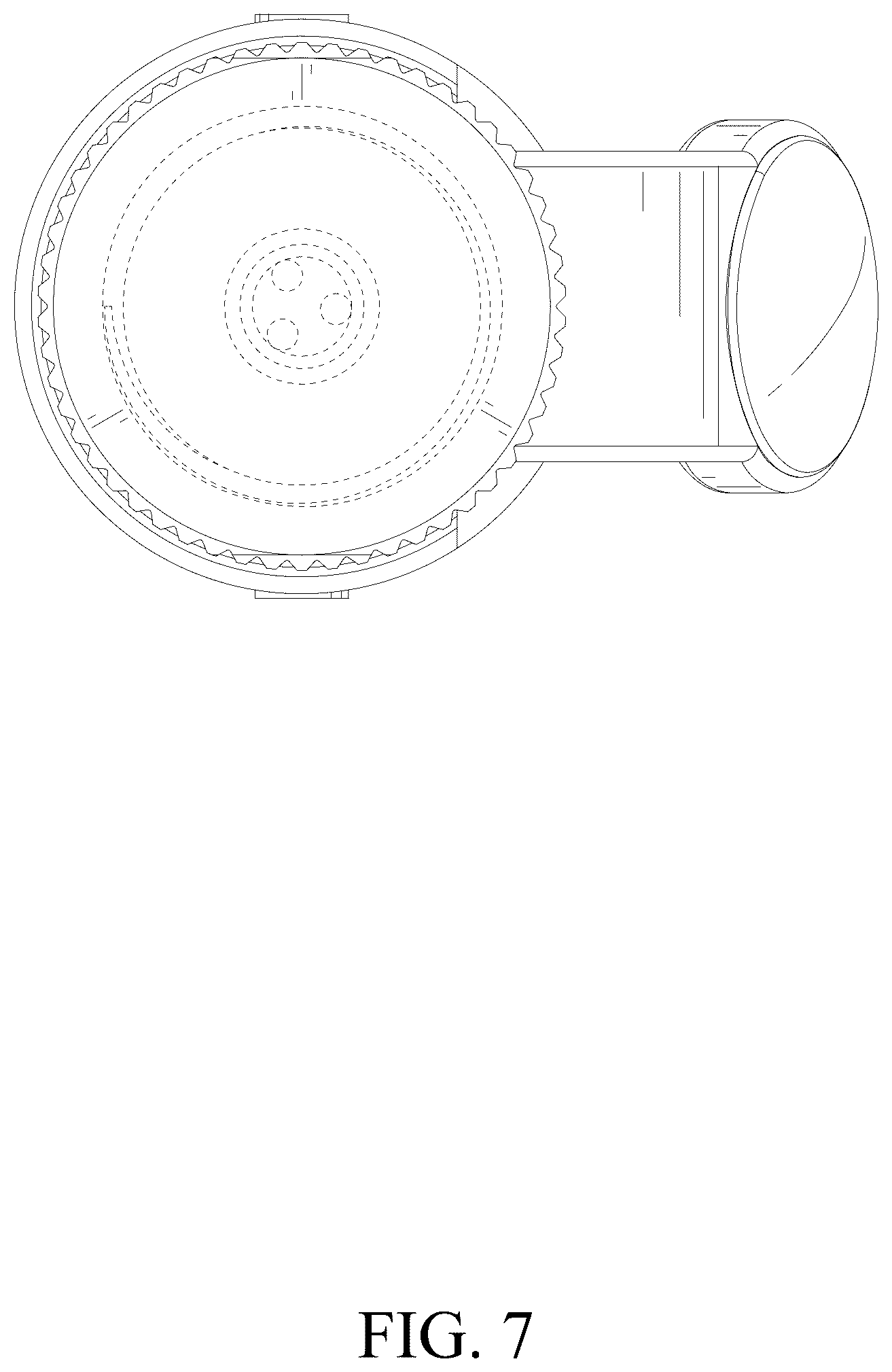 Patent USD1125279 Figure 7 – Air chuck