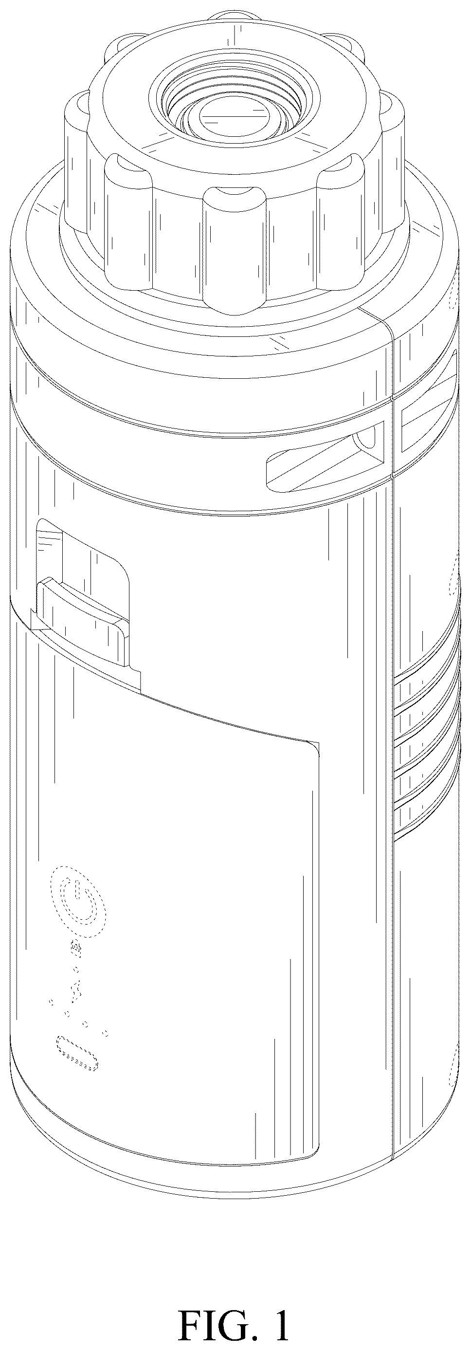 Patent USD1125280 — Electric air pump — Figure 1