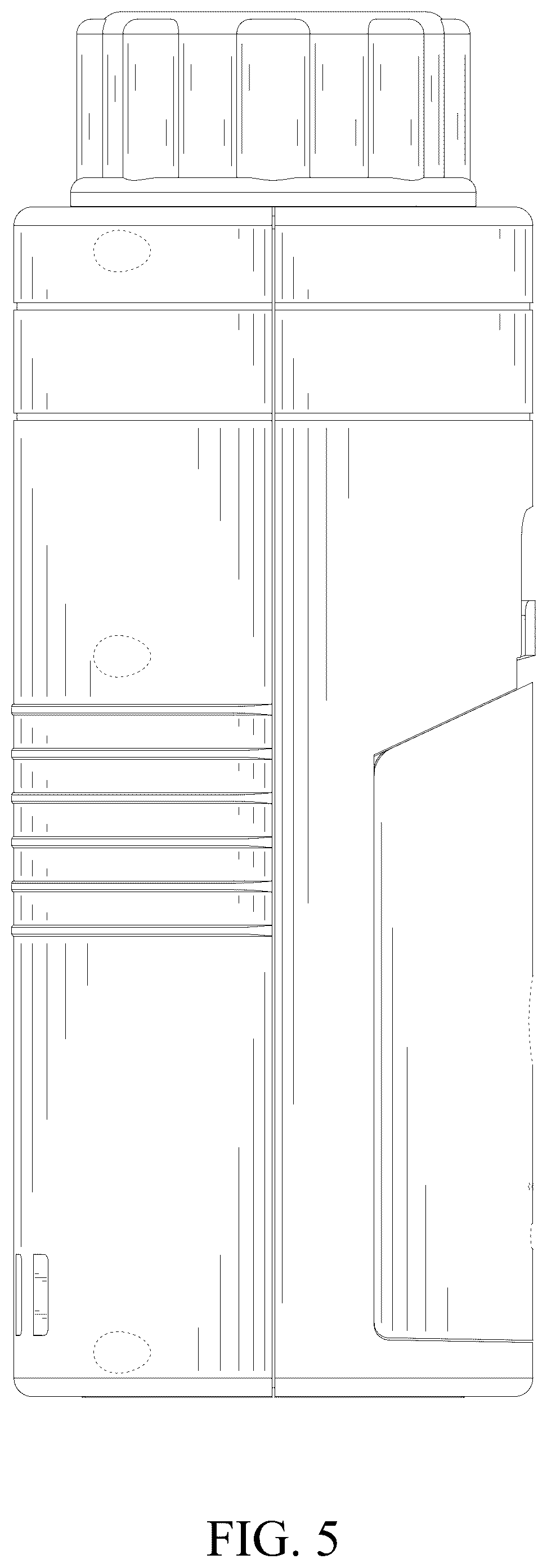 Patent USD1125280 Figure 5 – Electric air pump