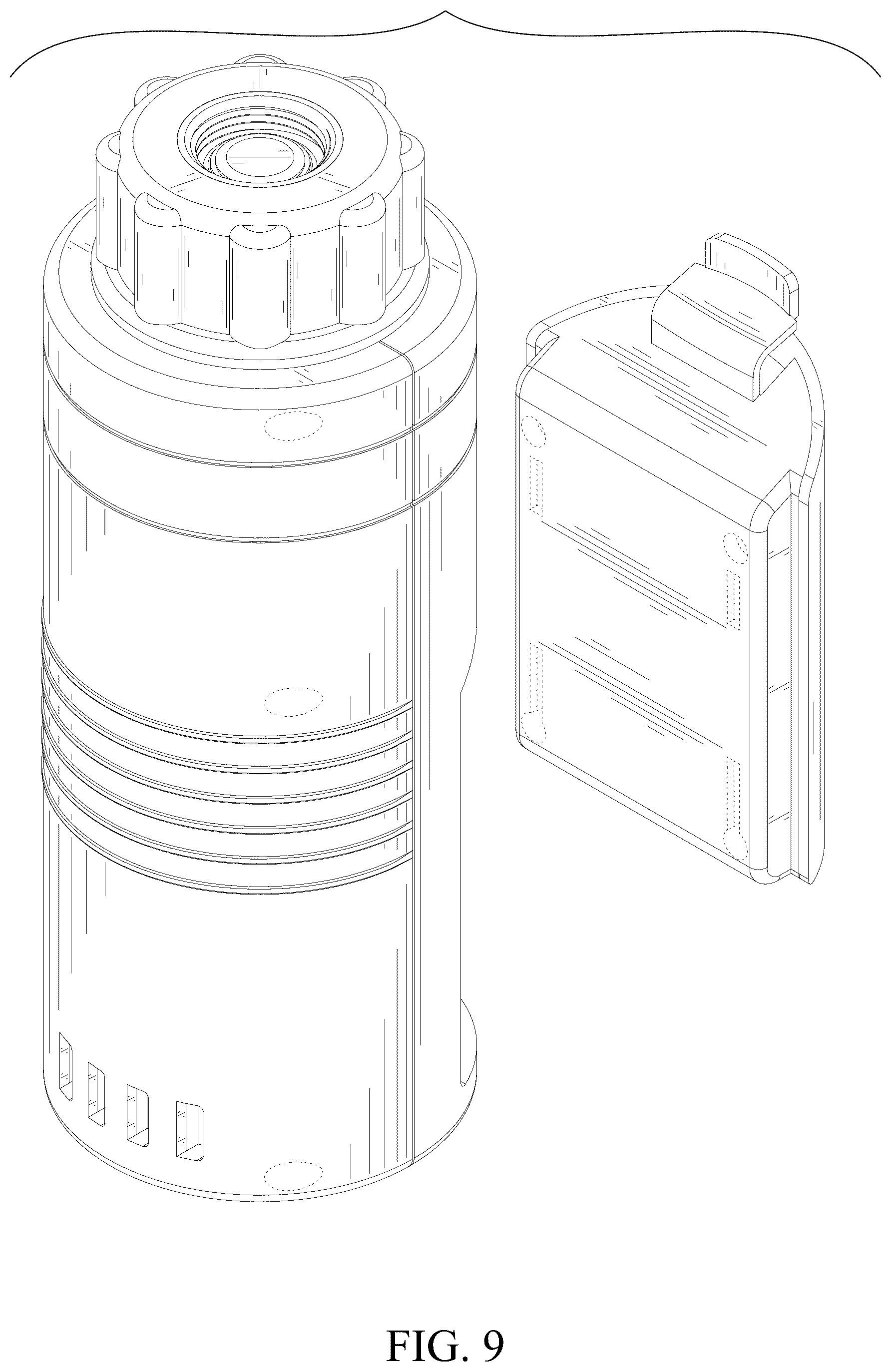 Patent USD1125280 Figure 9 – Electric air pump