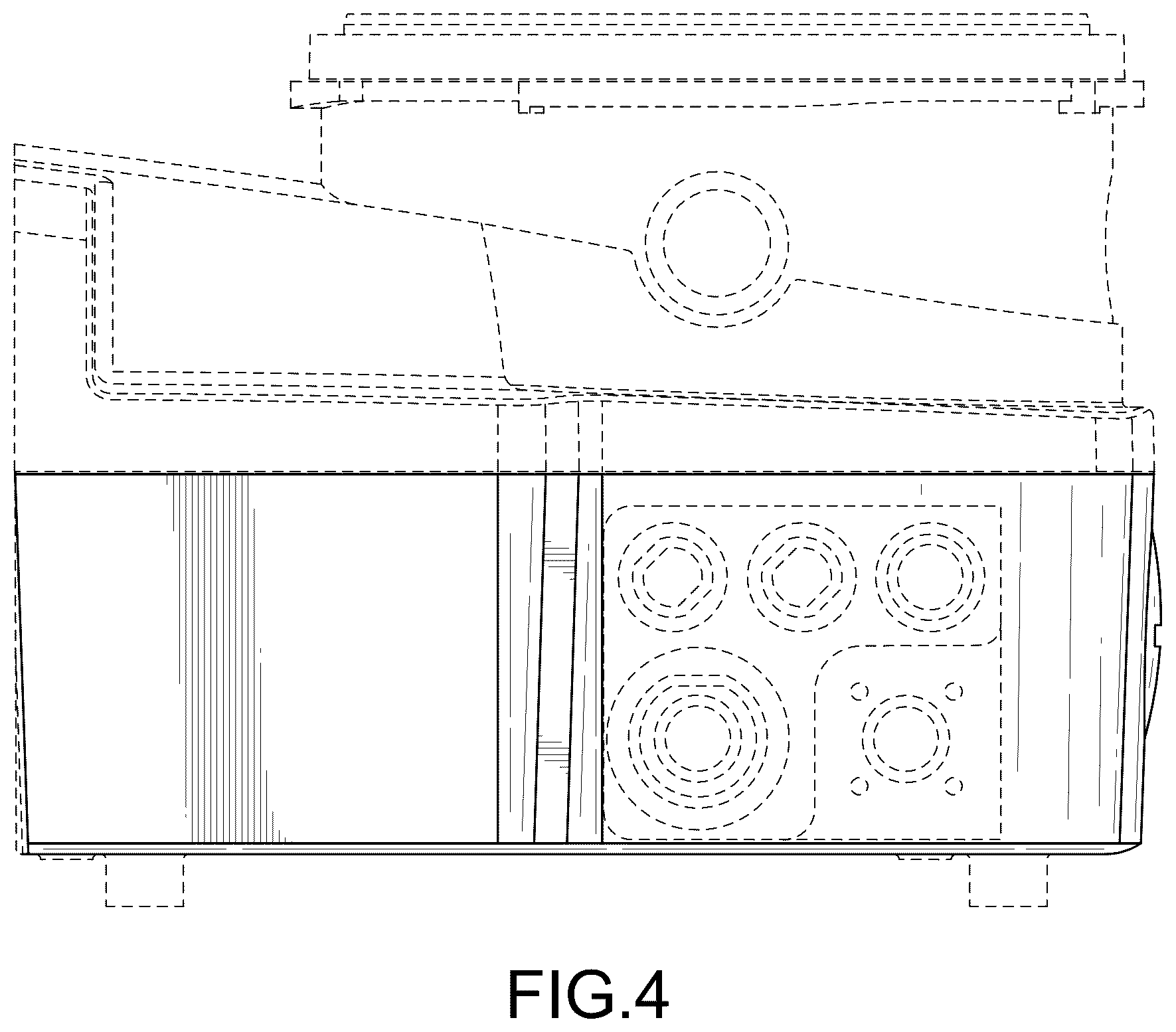 Patent USD1125281 Figure 4 – Electric module for lubricant pump