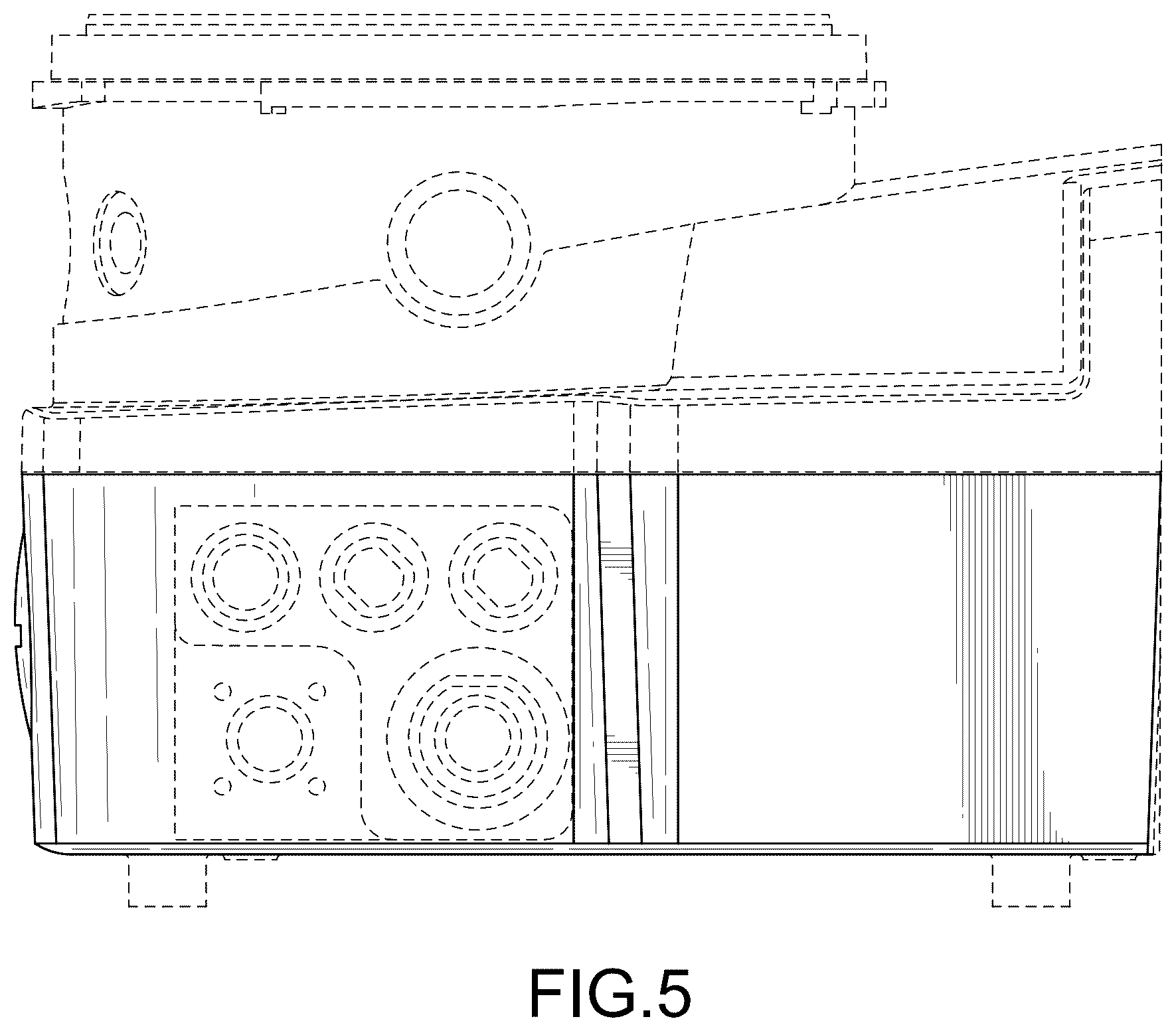 Patent USD1125281 Figure 5 – Electric module for lubricant pump