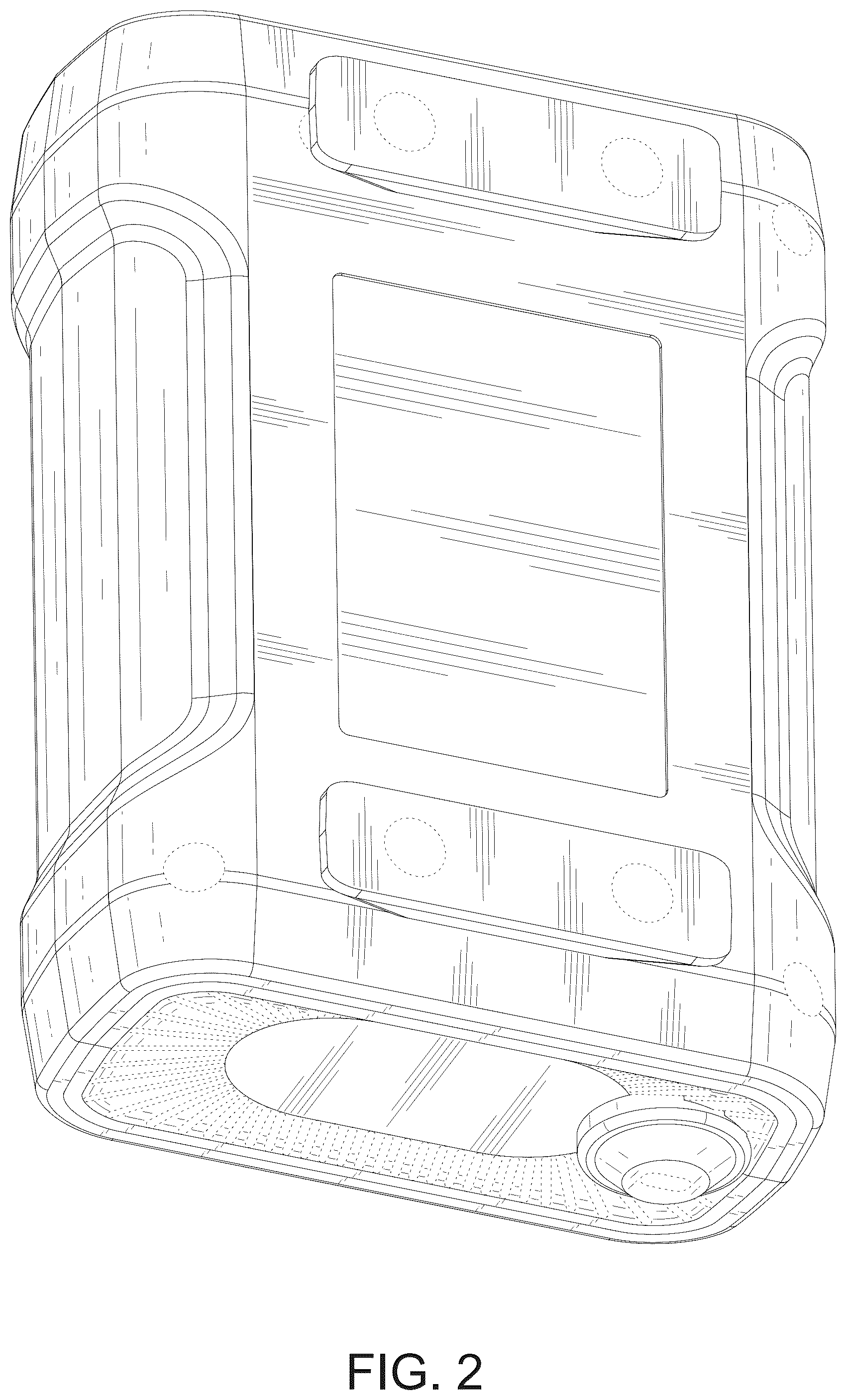 Patent USD1125283 Figure 2 – Tire inflator