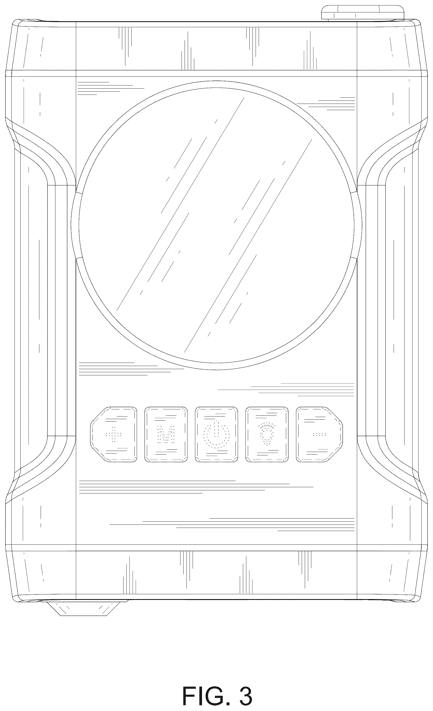 Patent USD1125283 Figure 3 – Tire inflator