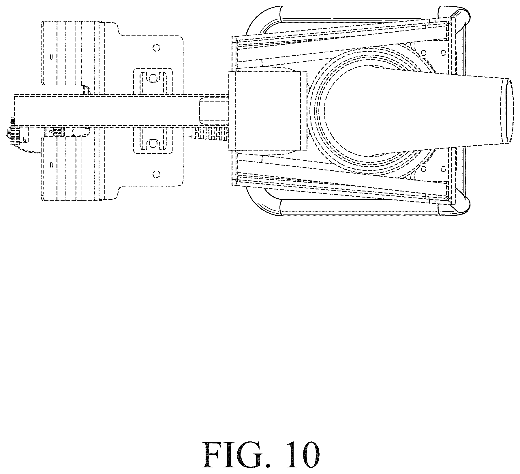 Patent USD1125285 Figure 10 – Zero-turn air box