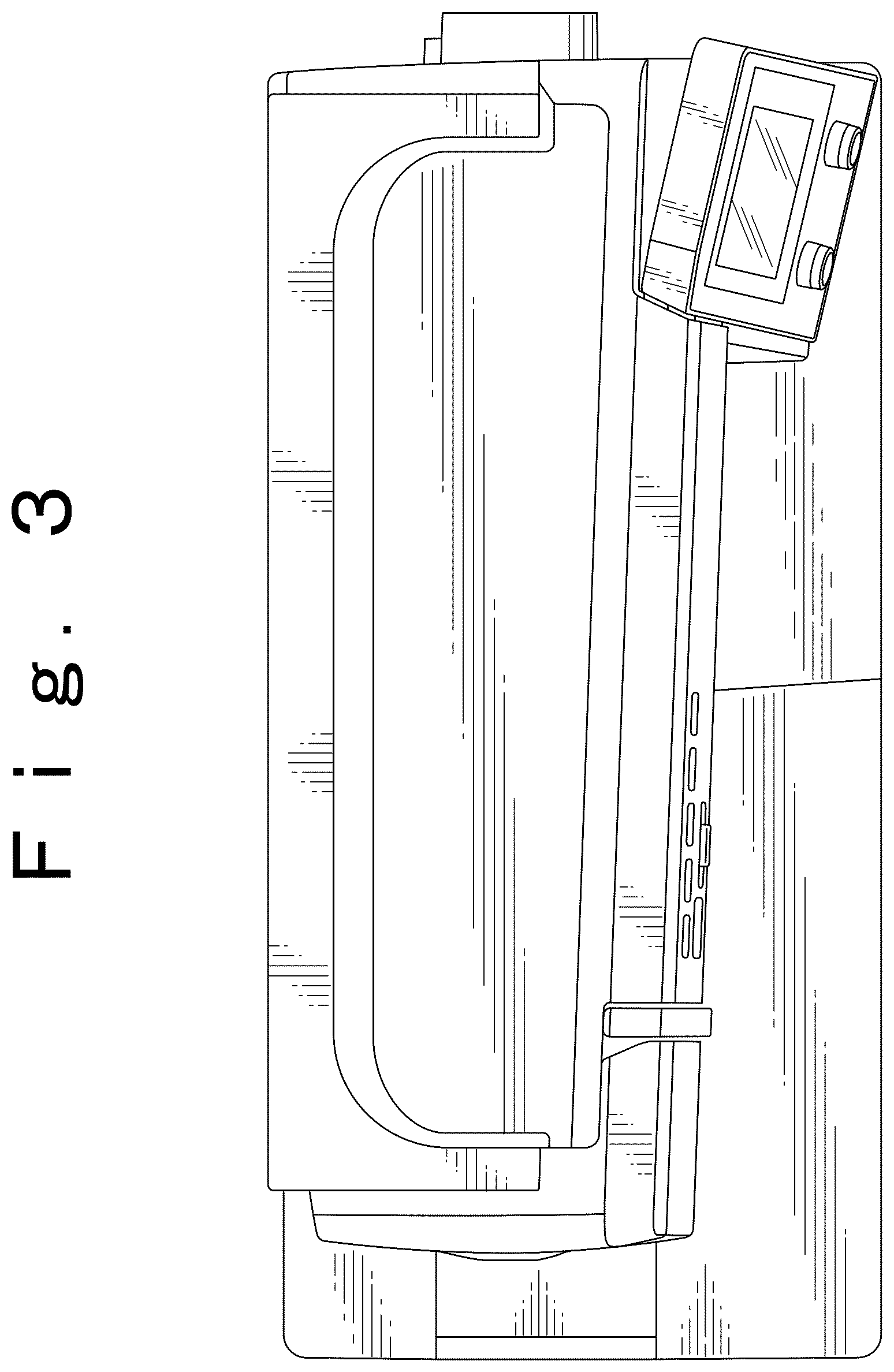 Patent USD1125288 Figure 3 – Sewing machine
