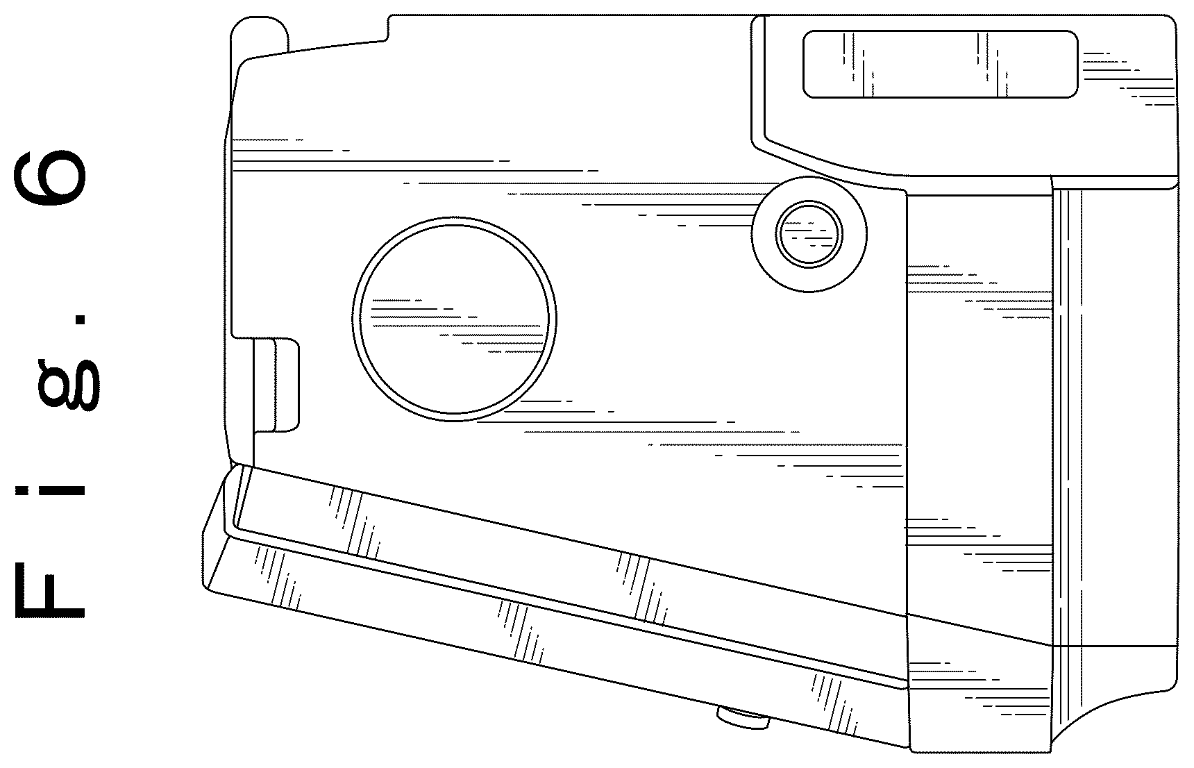 Patent USD1125288 Figure 6 – Sewing machine