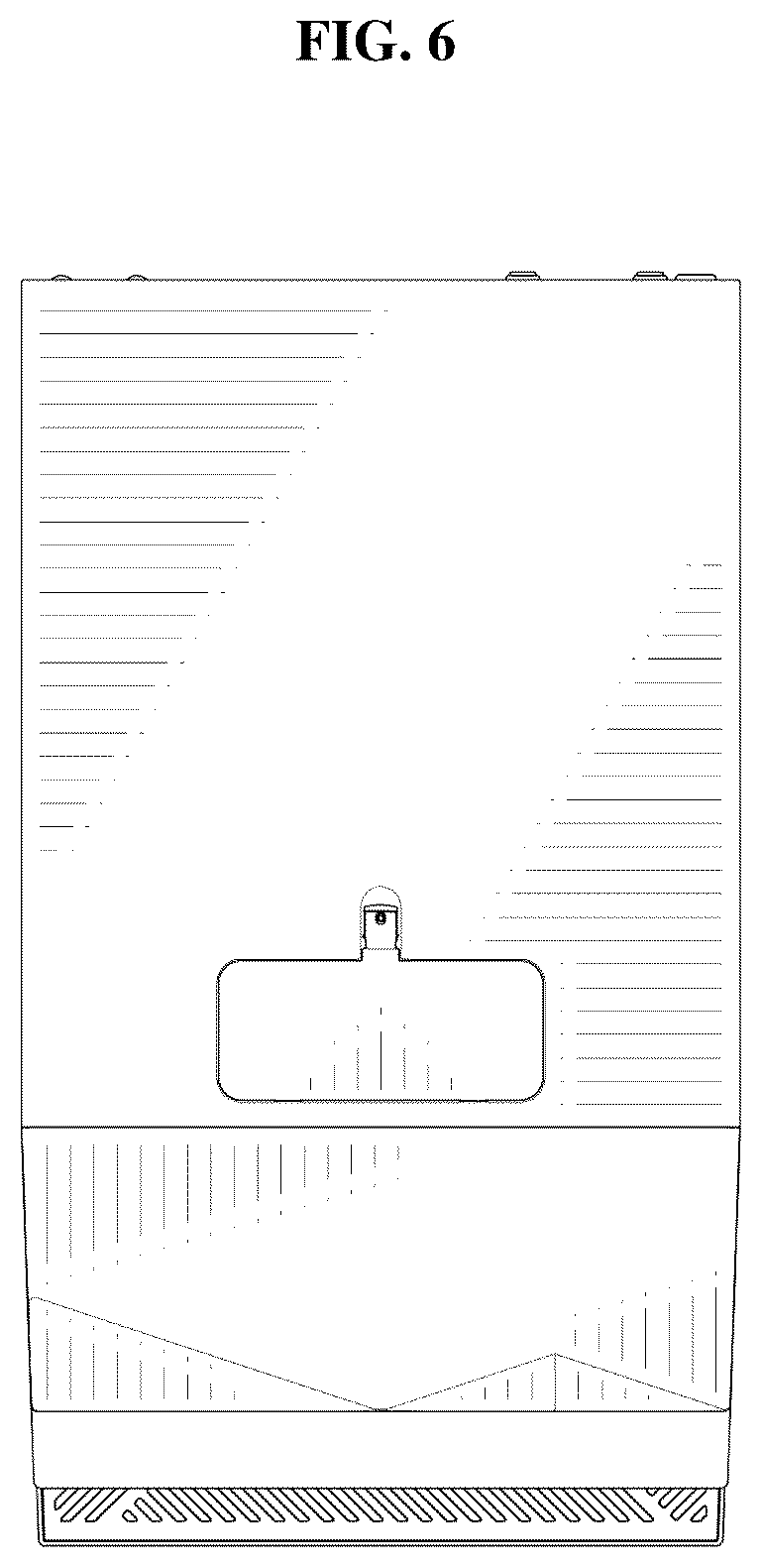 Patent USD1125289 Figure 6 – Ice maker