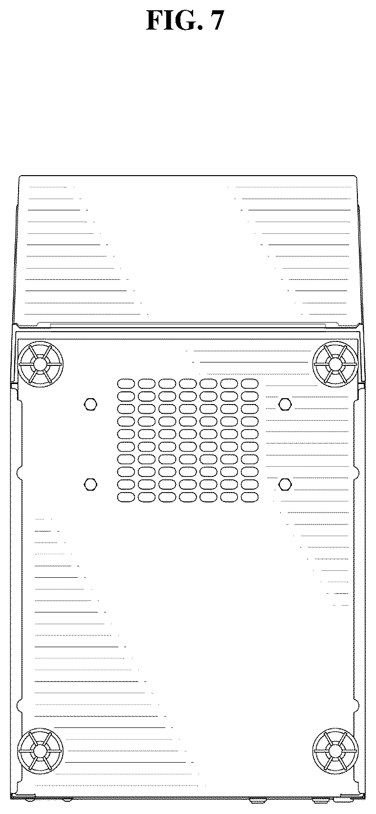 Patent USD1125289 Figure 7 – Ice maker