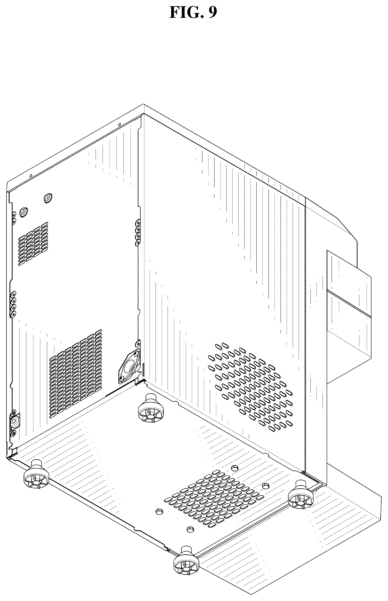 Patent USD1125289 Figure 9 – Ice maker
