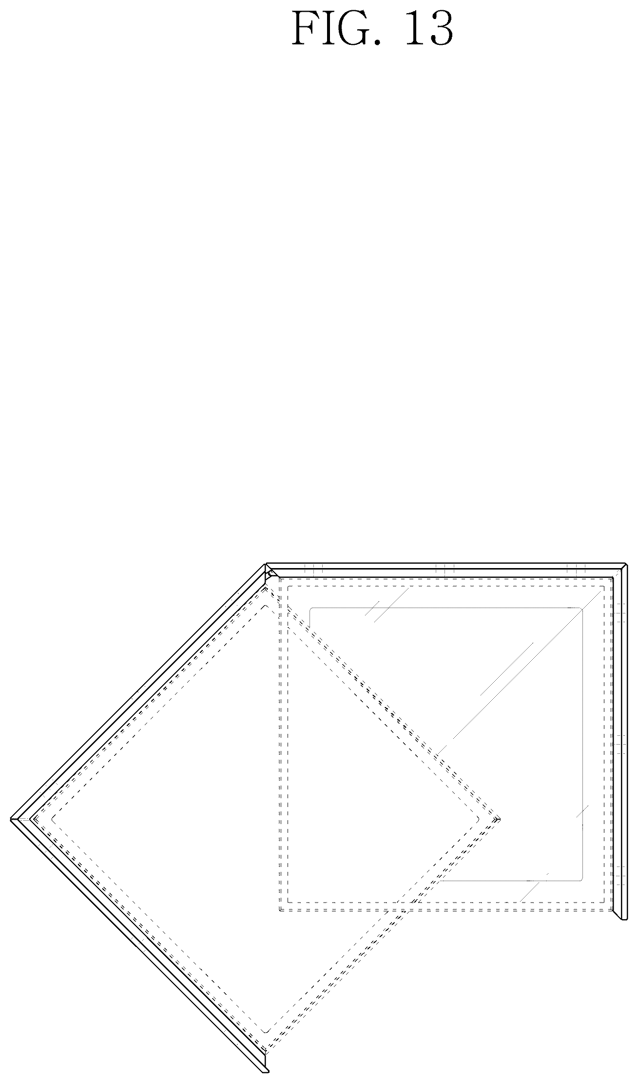 Patent USD1125290 Figure 13 – Refrigerator