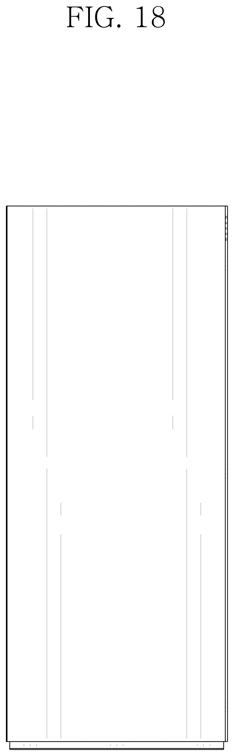 Patent USD1125290 Figure 18 – Refrigerator