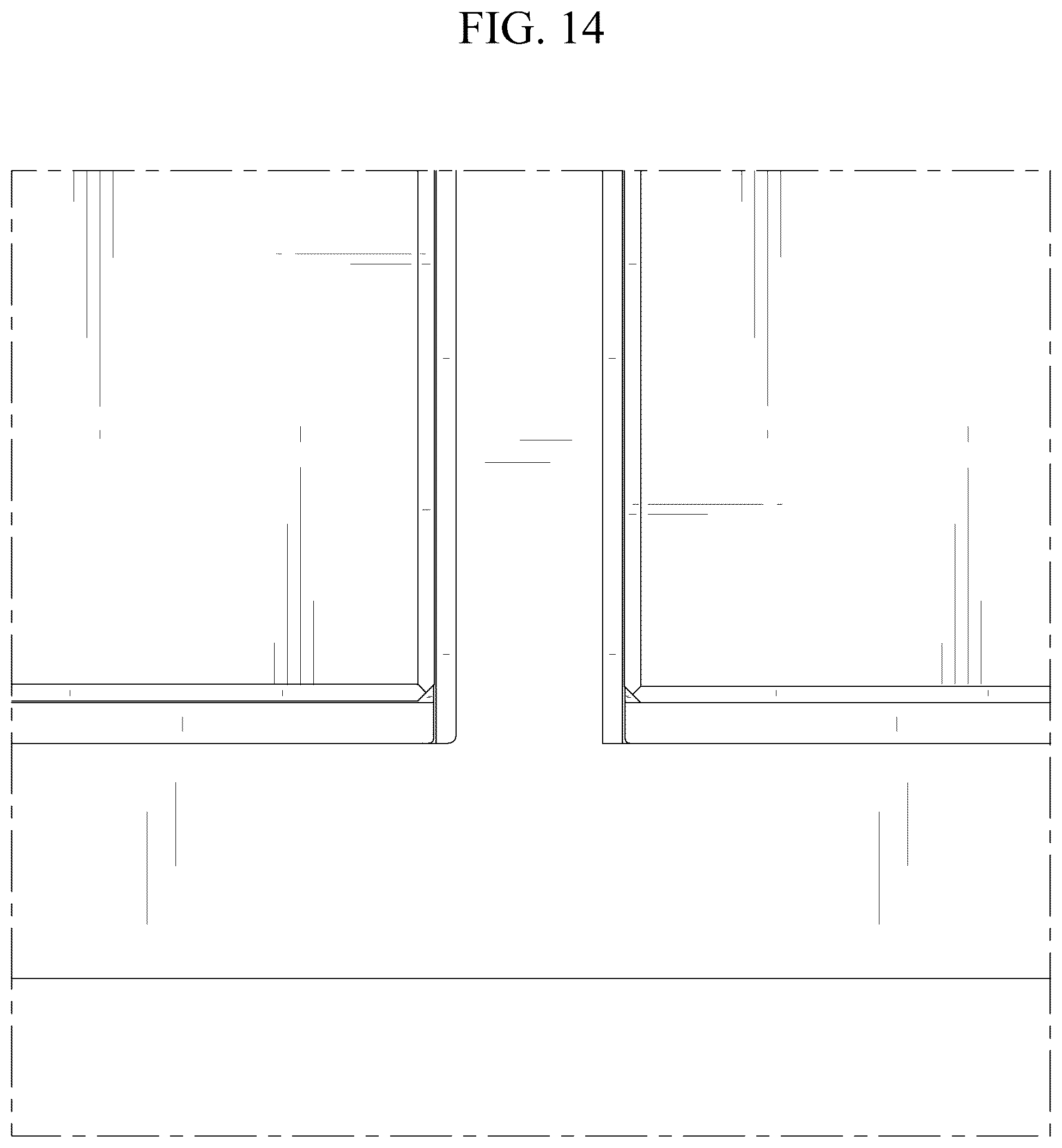 Patent USD1125291 Figure 14 – Refrigerator