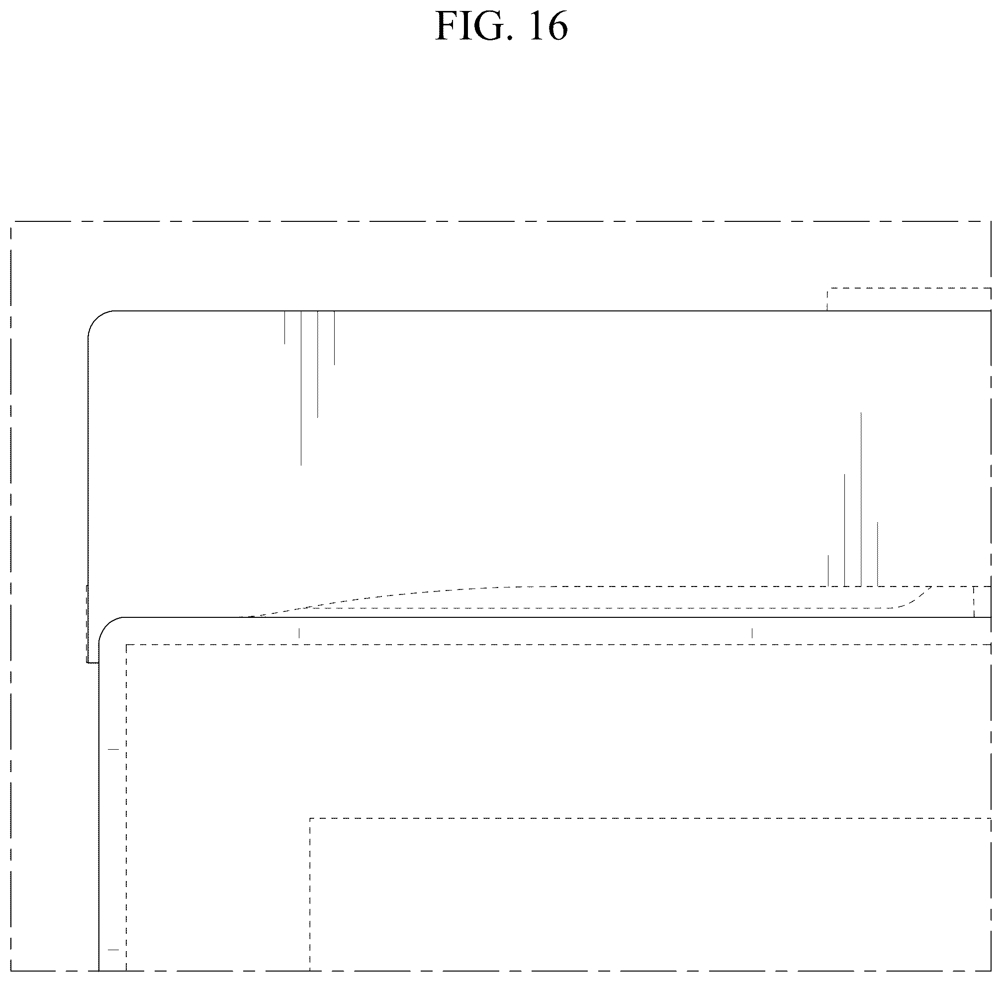 Patent USD1125291 Figure 16 – Refrigerator