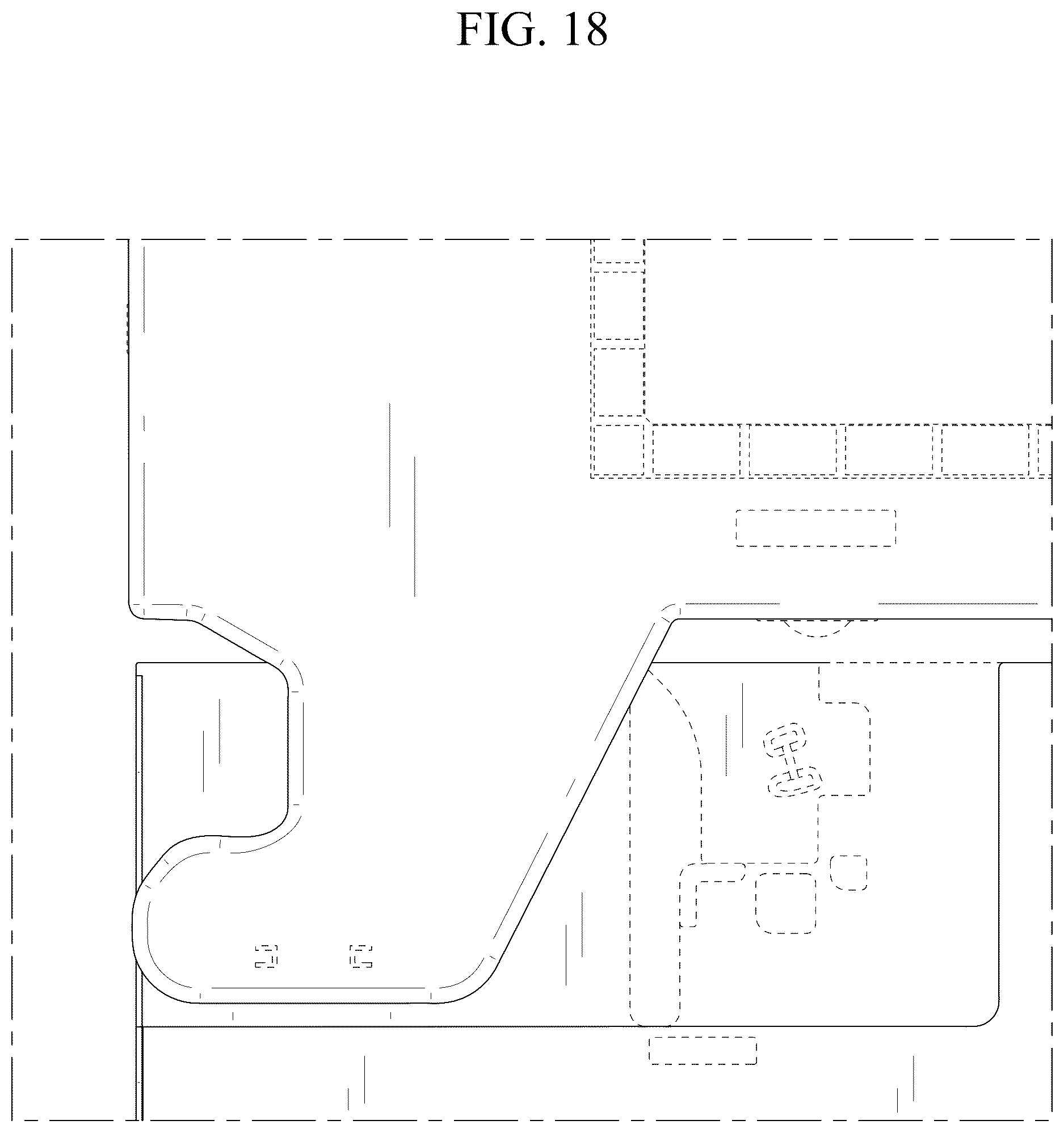 Patent USD1125291 Figure 18 – Refrigerator