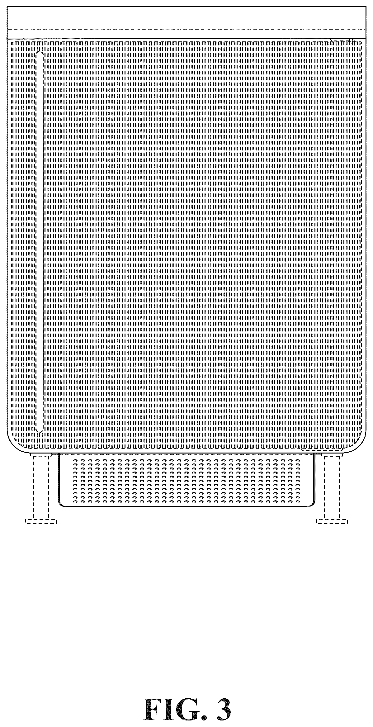 Patent USD1125292 Figure 3 – Refrigerator