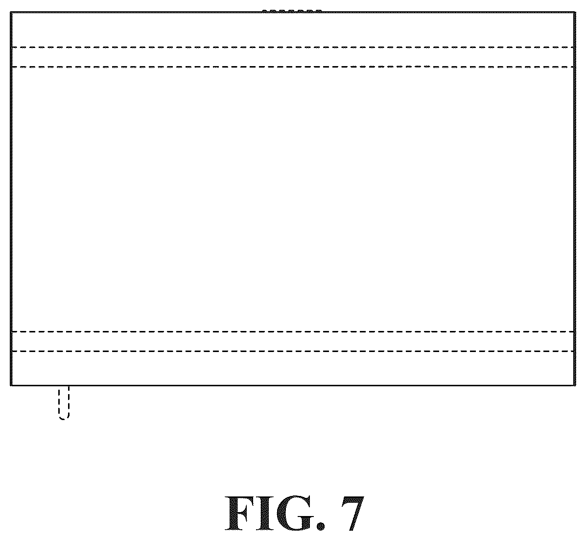 Patent USD1125292 Figure 7 – Refrigerator