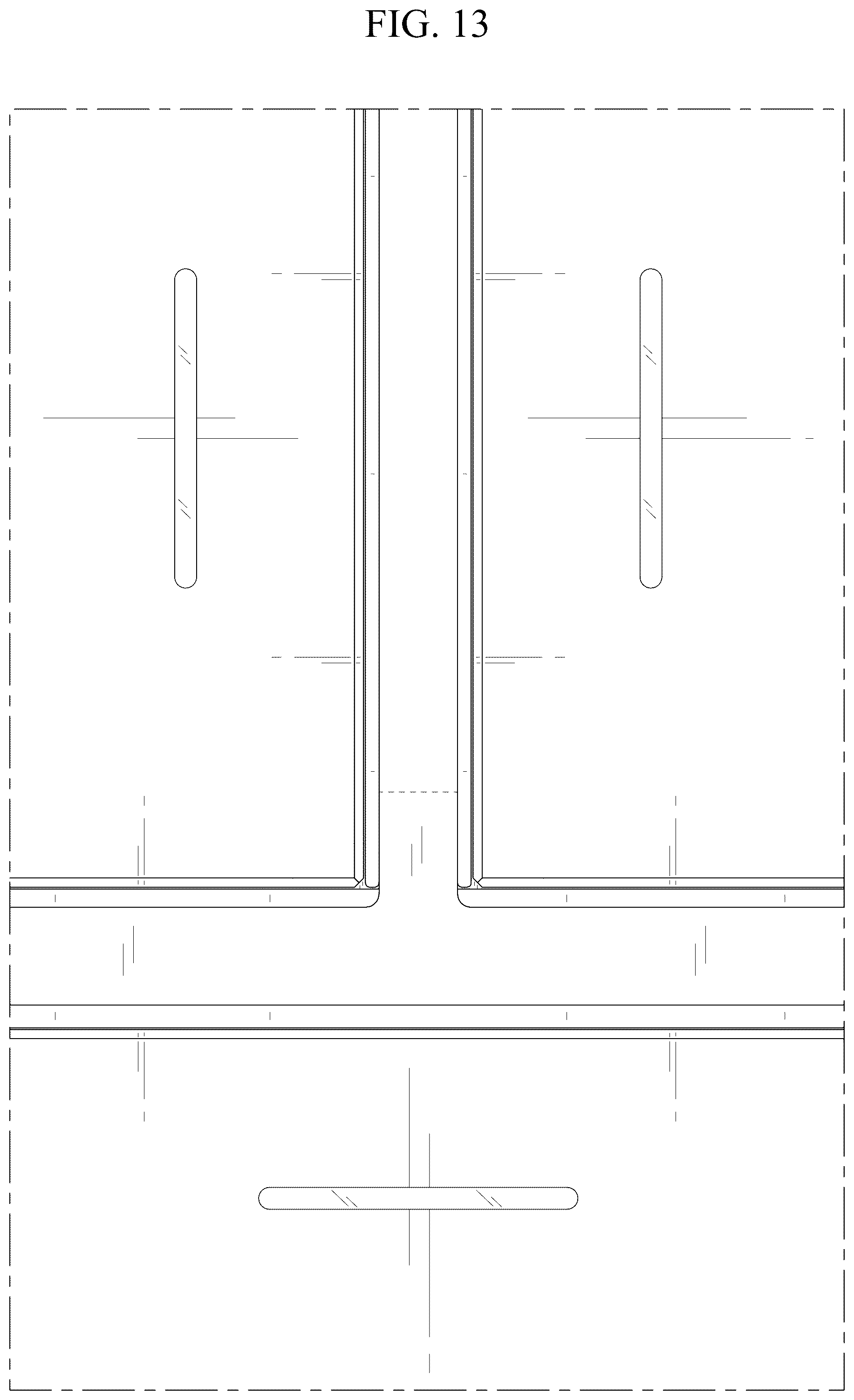 Patent USD1125294 Figure 13 – Refrigerator