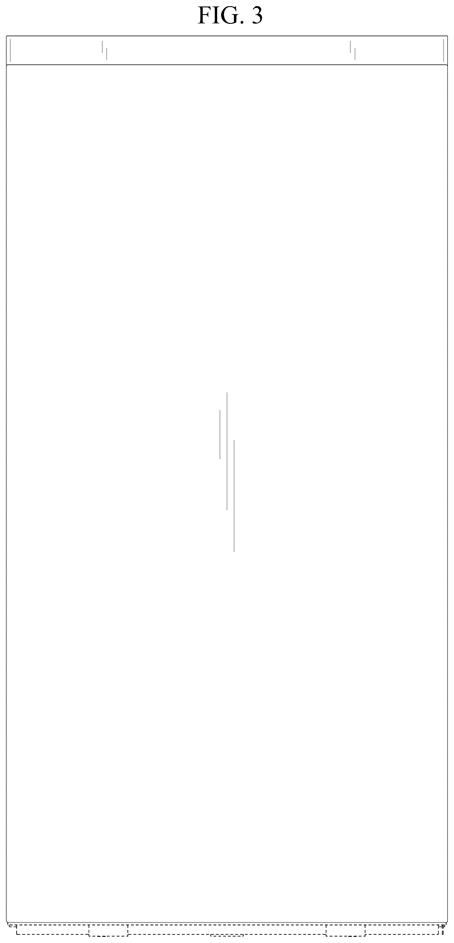 Patent USD1125295 Figure 3 – Refrigerator