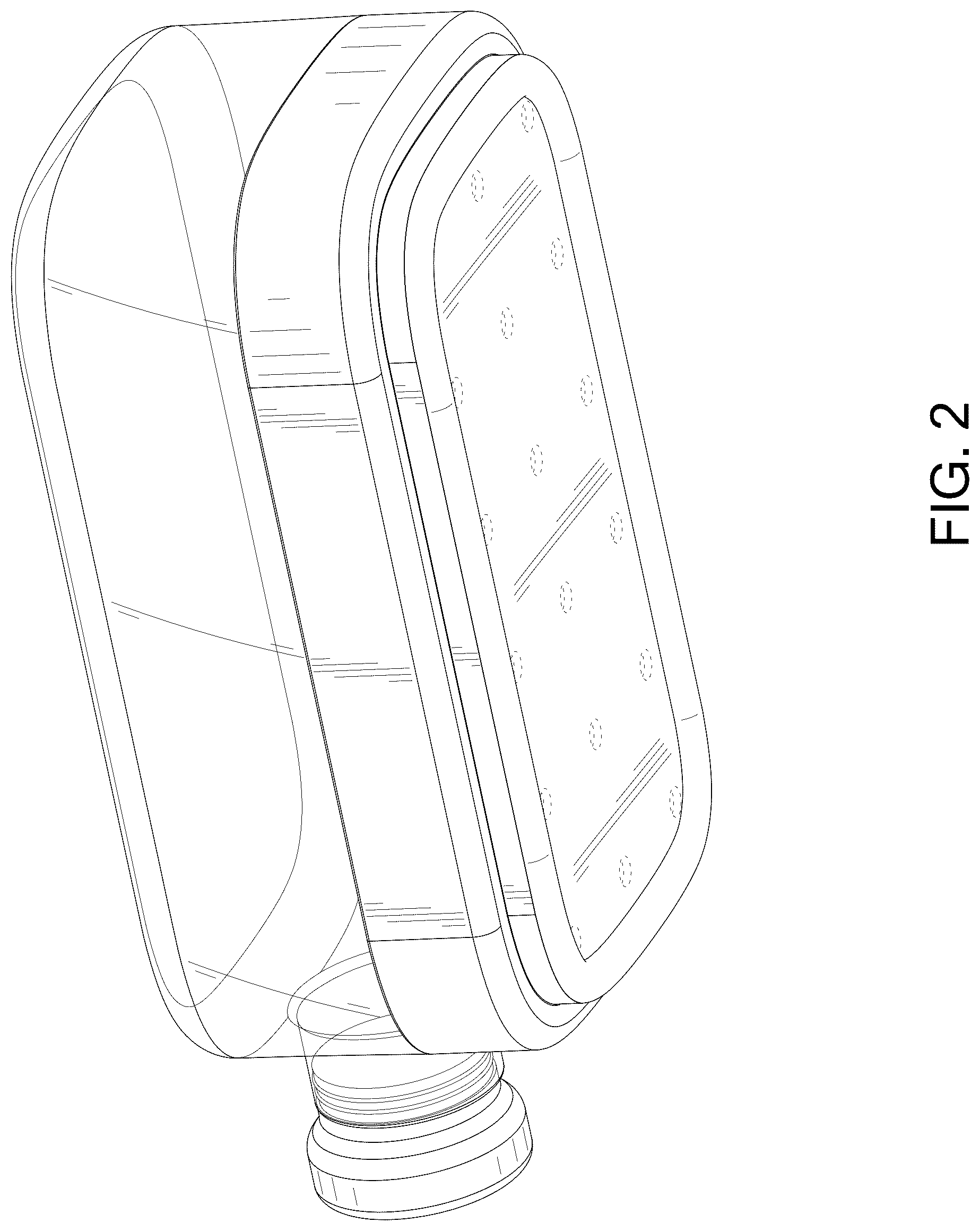 Patent USD1125298 Figure 2 – Ice cube bottle