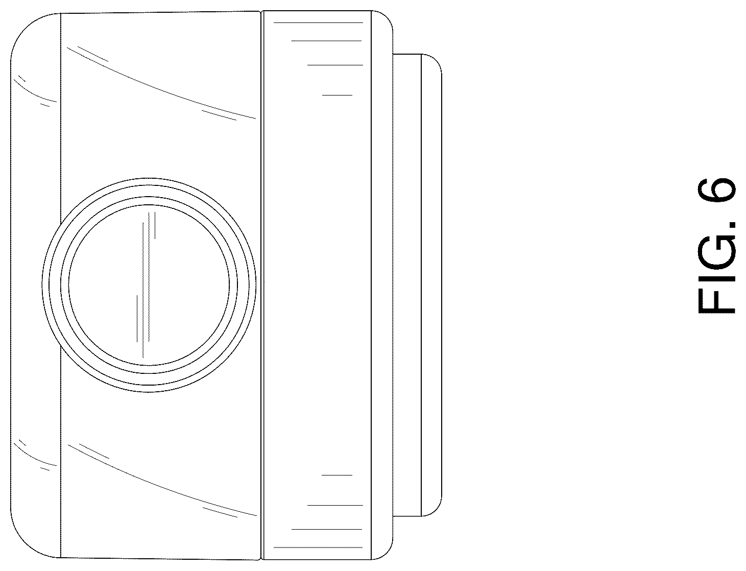 Patent USD1125298 Figure 6 – Ice cube bottle