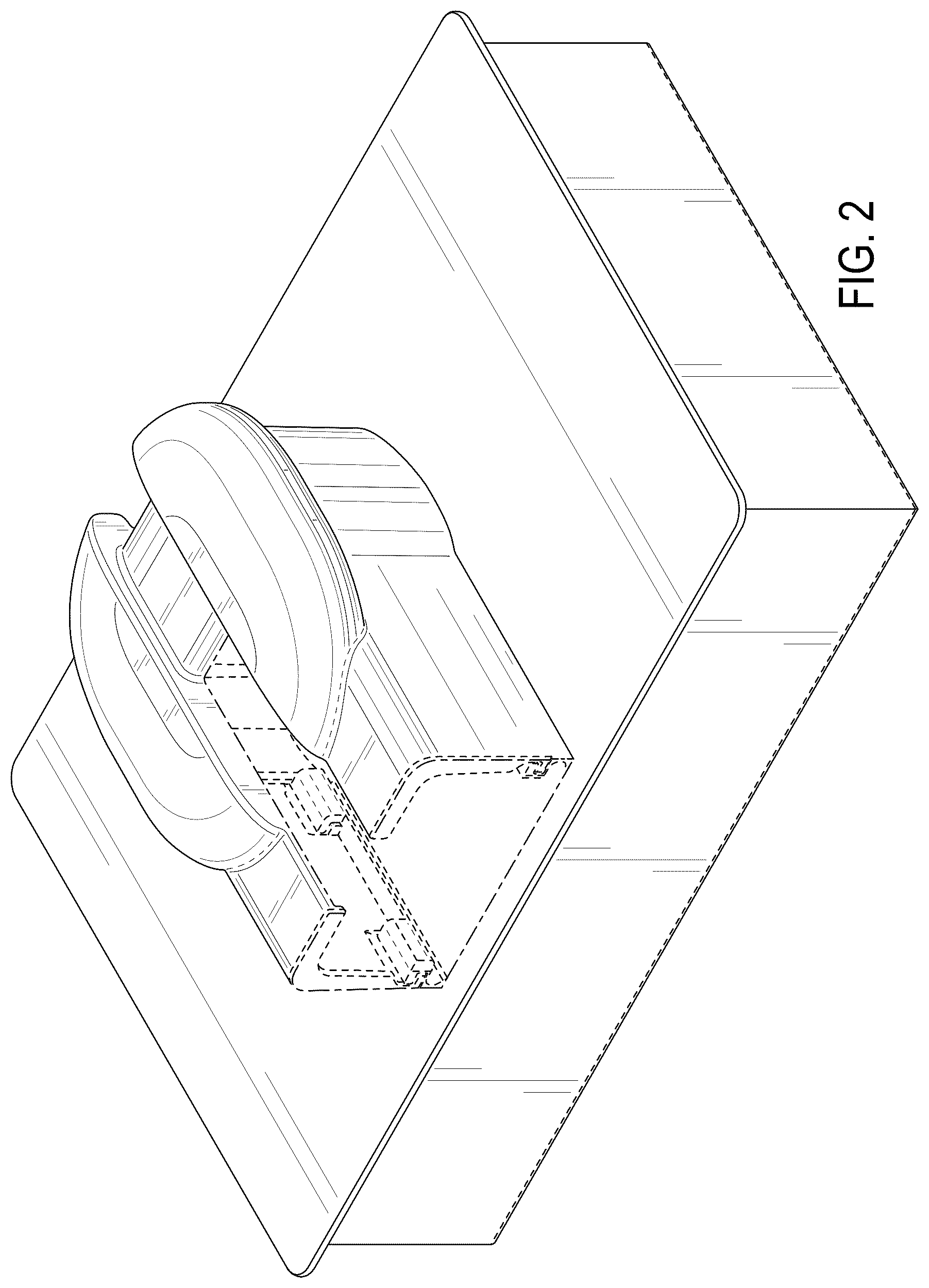 Patent USD1125299 Figure 2 – Build platform