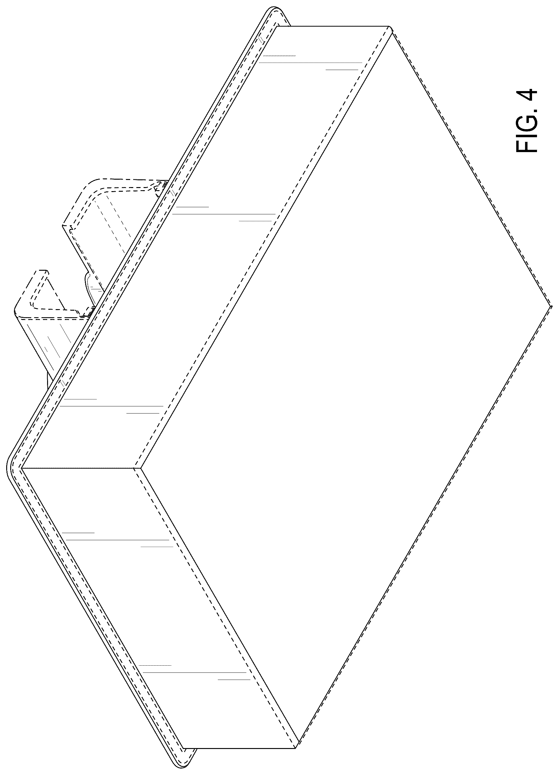 Patent USD1125299 Figure 4 – Build platform