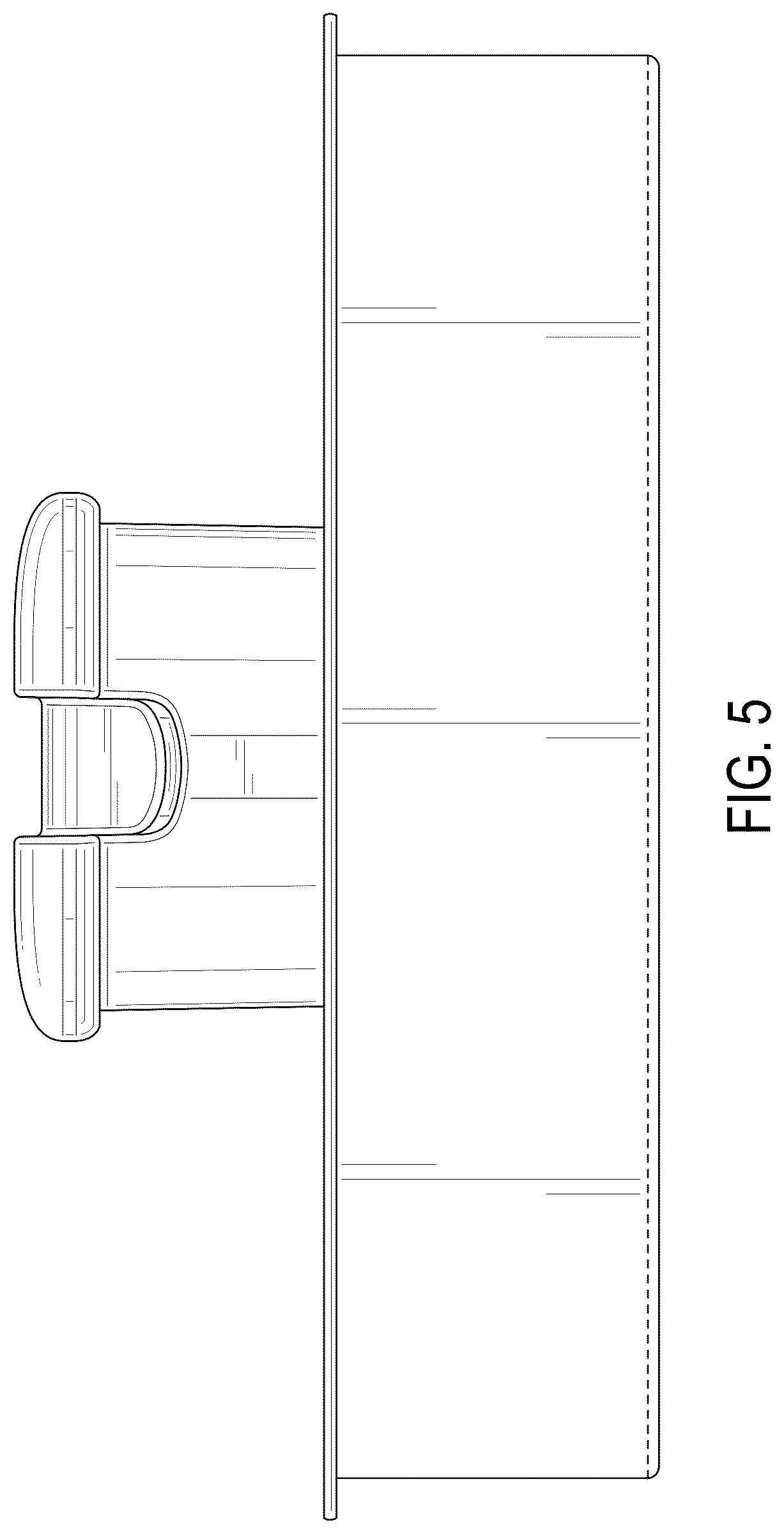 Patent USD1125299 Figure 5 – Build platform