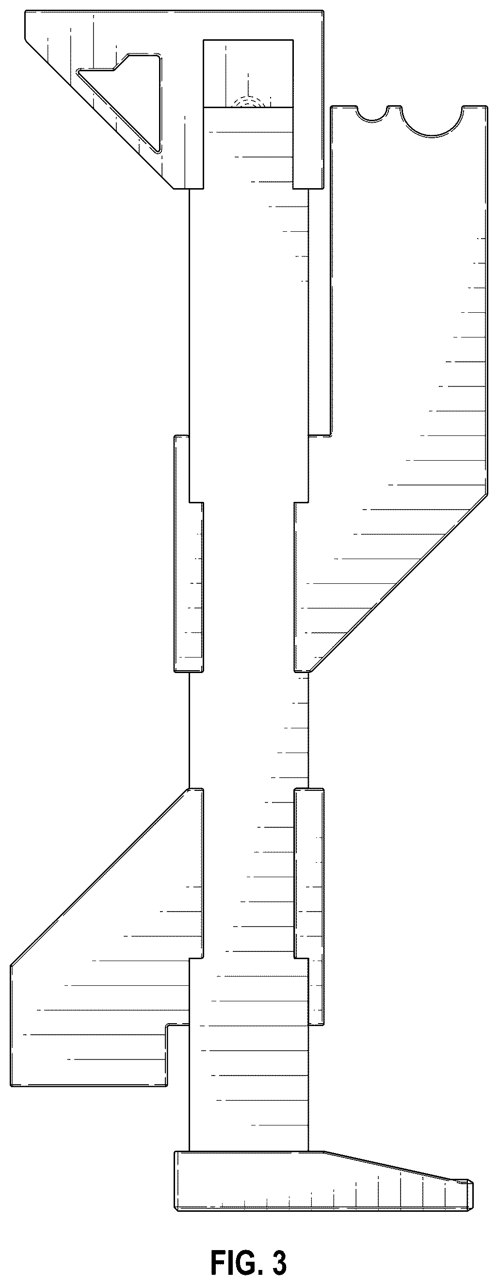 Patent USD1125300 Figure 3 – Router table tool