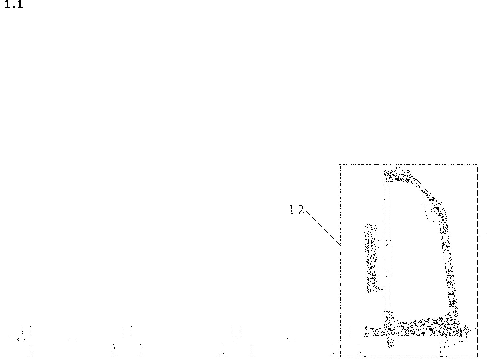 Patent USD1125301 Figure 1 – Sawmill machine