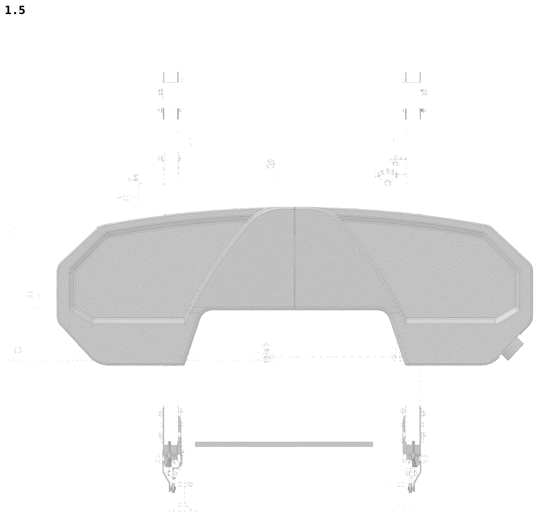Patent USD1125301 Figure 5 – Sawmill machine