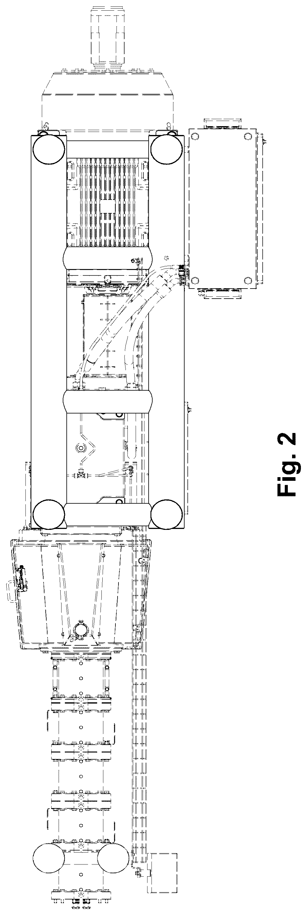 Patent USD1125302 Figure 2 – Food and feed industry machine (extruder)